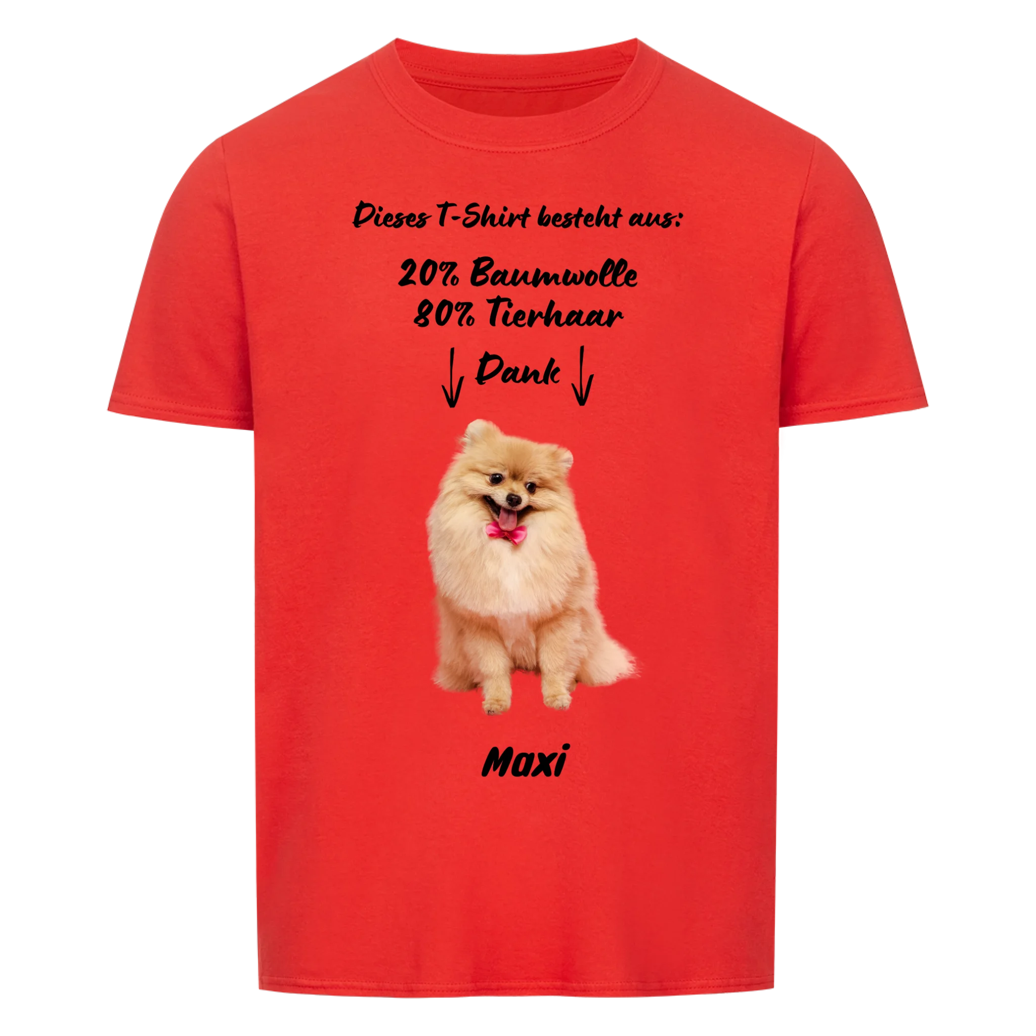 Besteht aus - Shirt personalisierbar