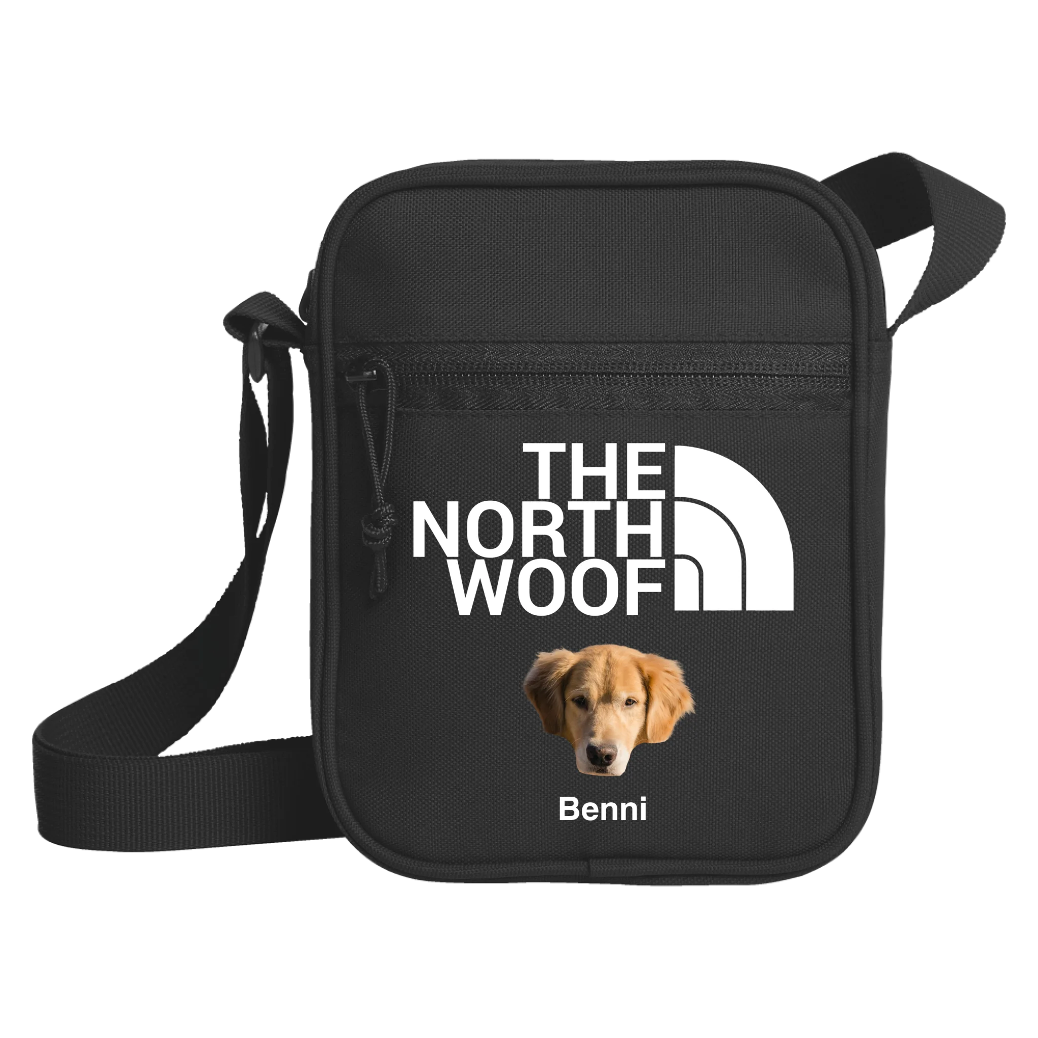 The North Woof - Gassi Tasche personalisierbar