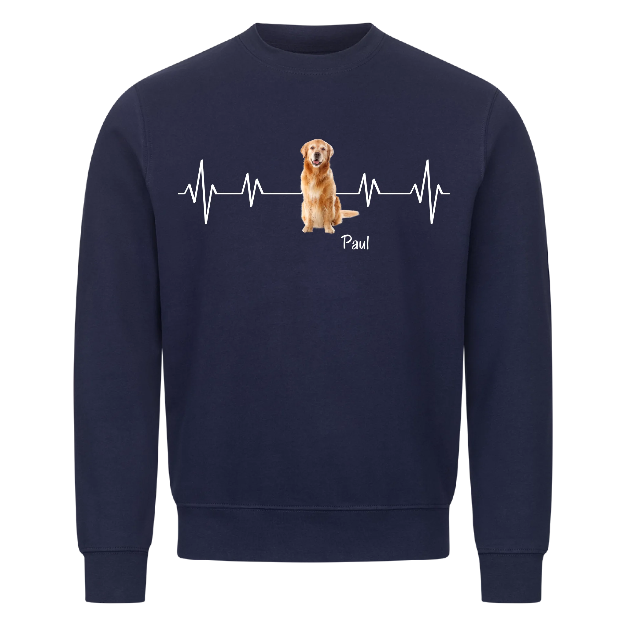 Herzschlag - Shirt personalisierbar
