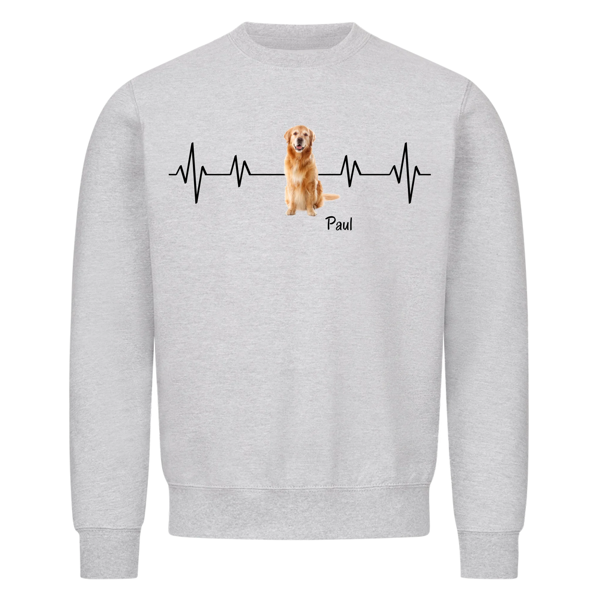 Herzschlag - Shirt personalisierbar