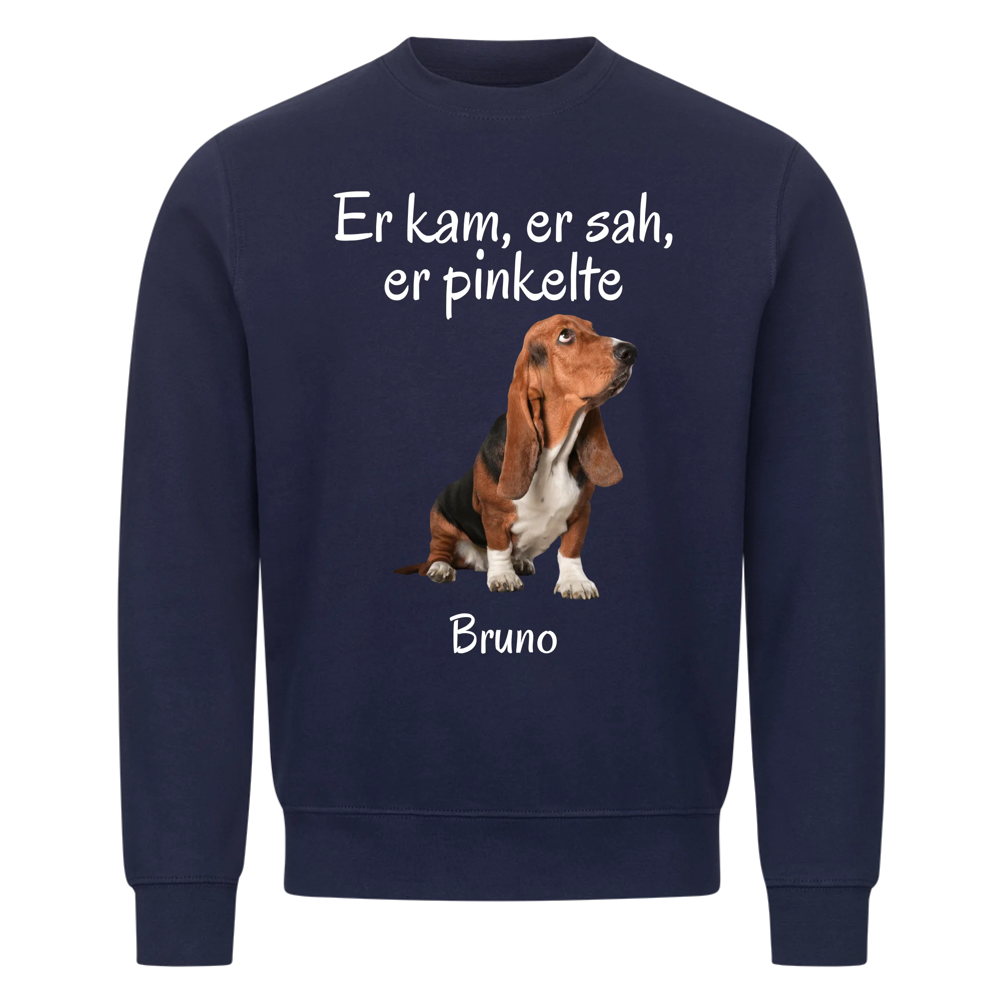 Und pinkelte - Shirt personalisierbar
