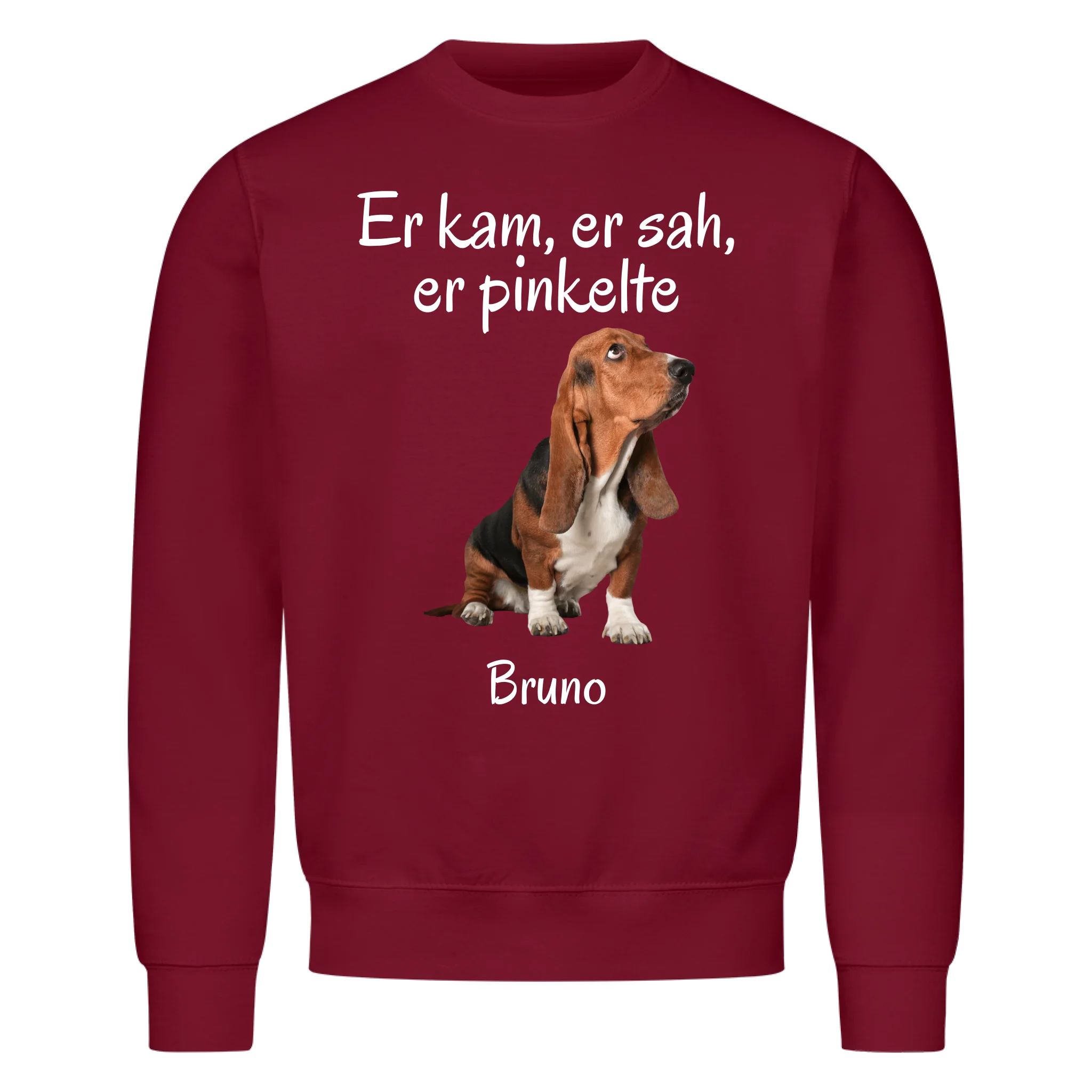 Und pinkelte - Shirt personalisierbar