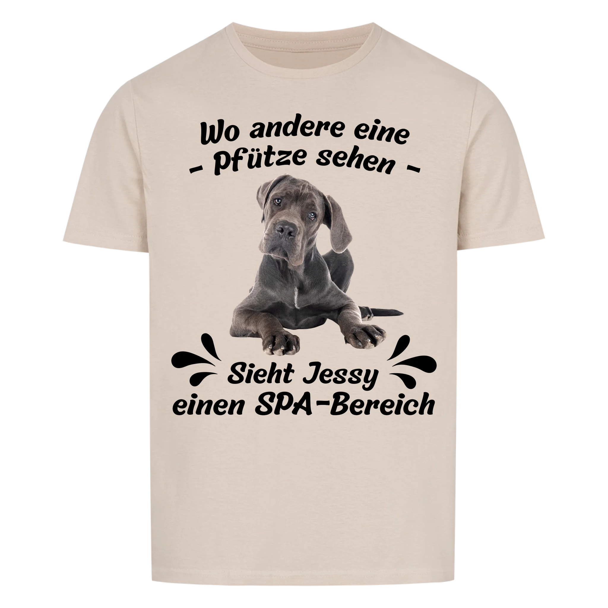 SPA - Shirt personalisierbar
