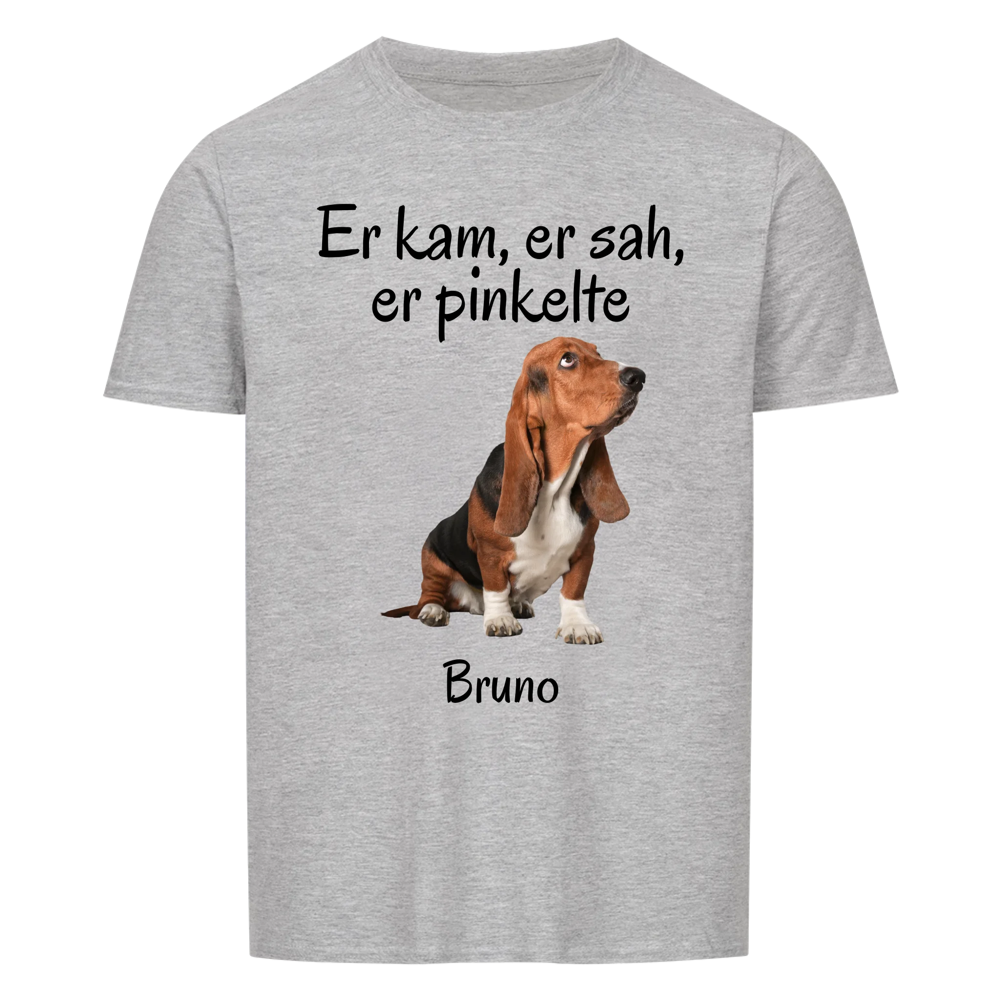 Und pinkelte - Shirt personalisierbar