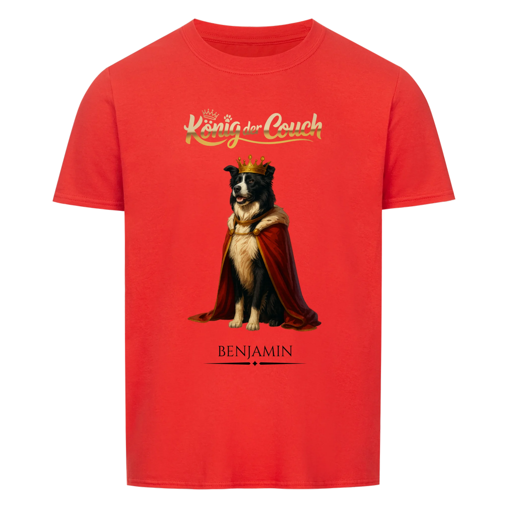 König der Couch - Shirt personalisierbar