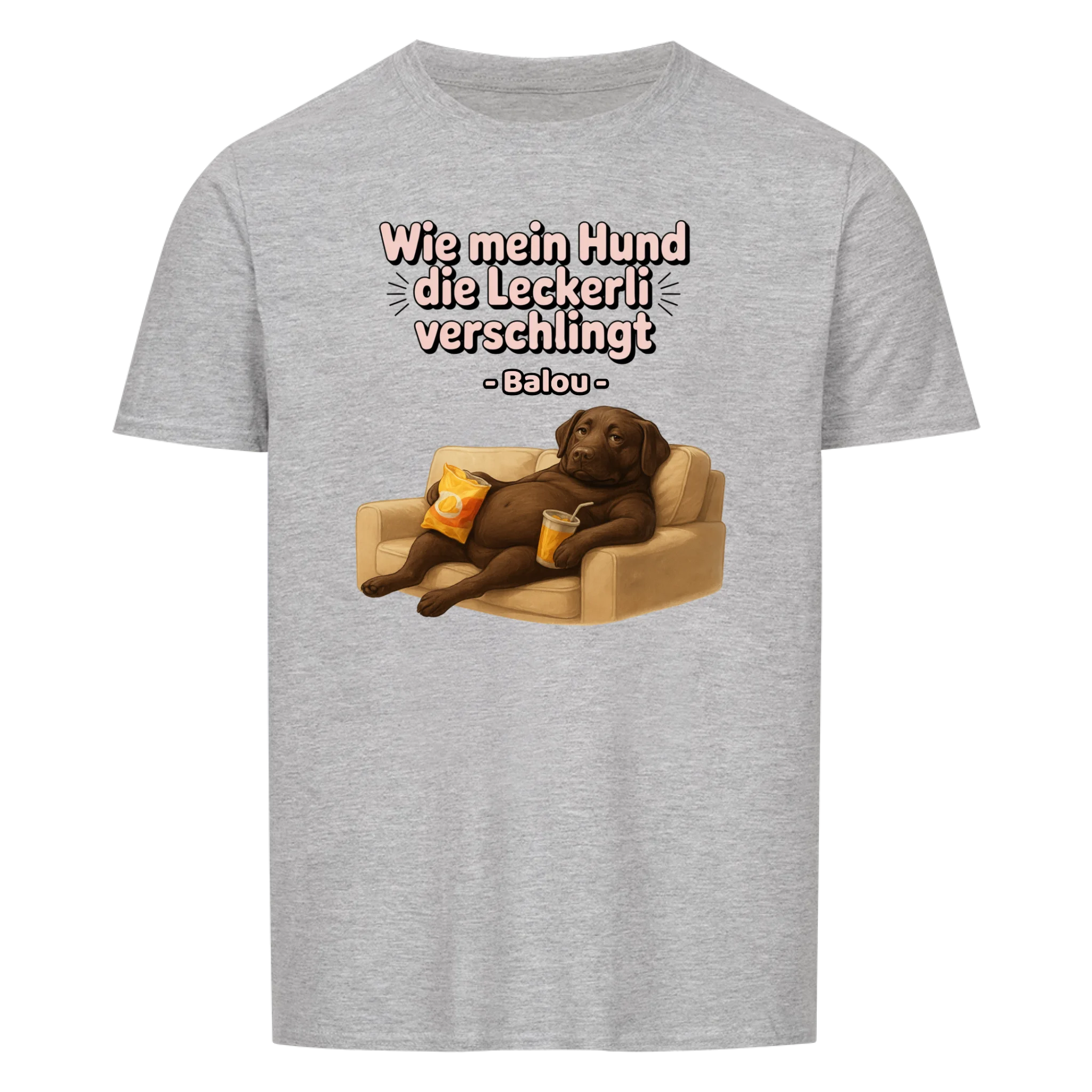 Leckerli Verschlingen - Shirt personalisierbar