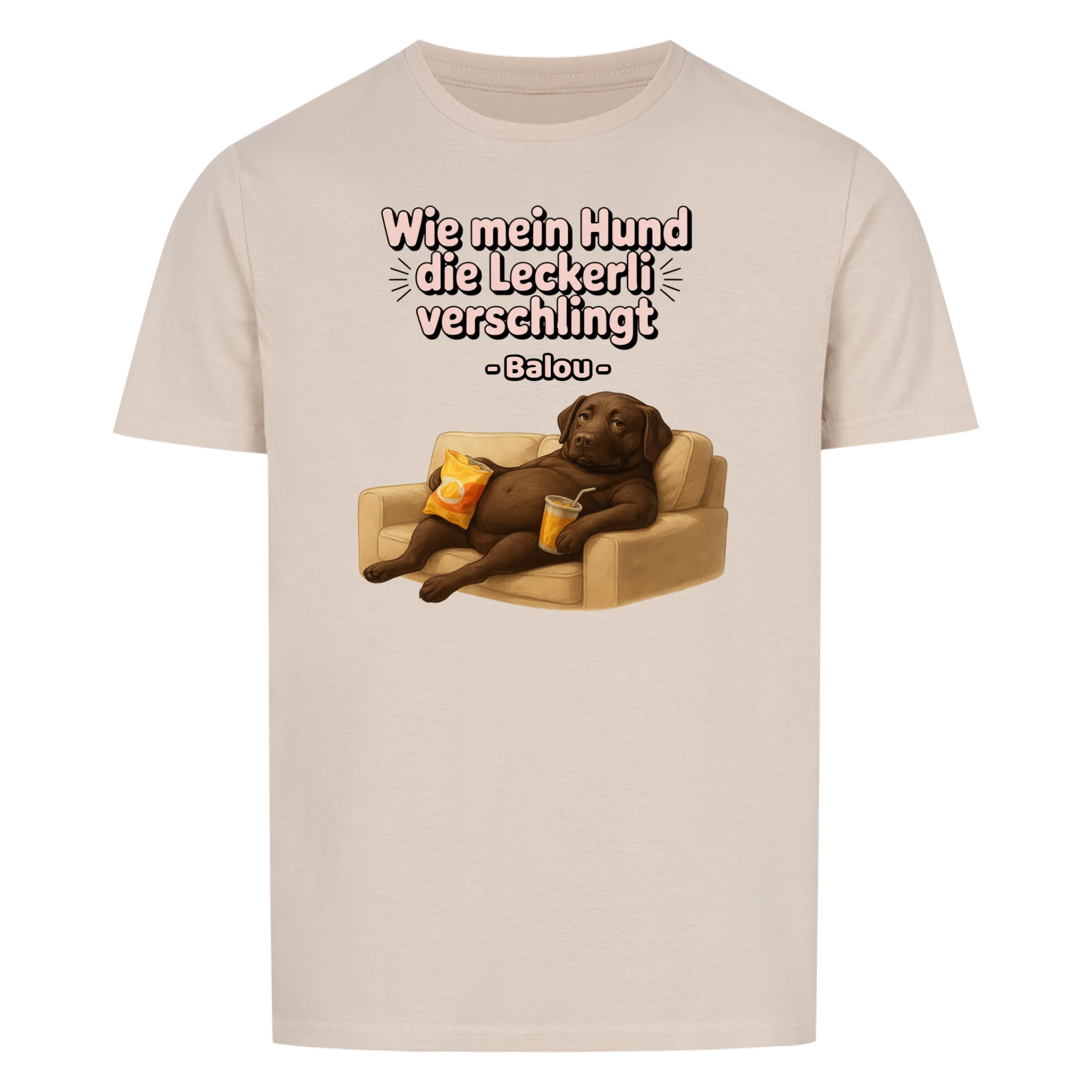 Leckerli Verschlingen - Shirt personalisierbar