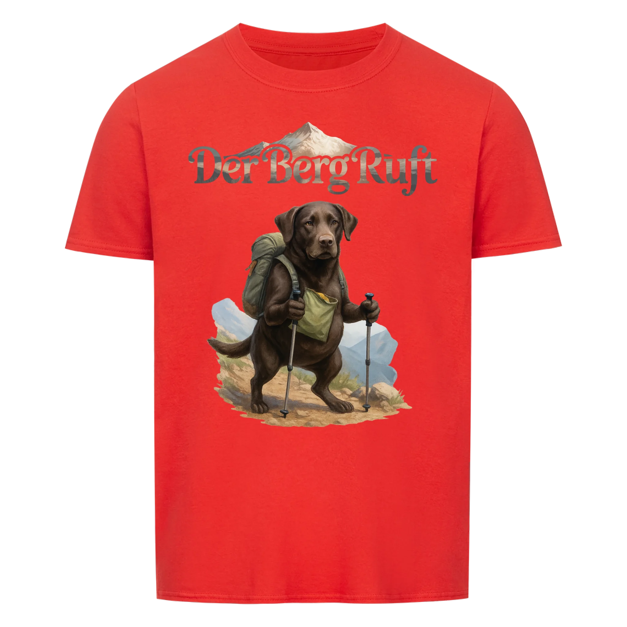 Der Berg ruft - Shirt personalisierbar