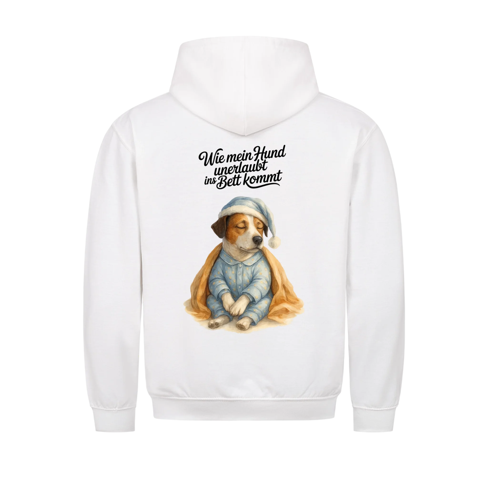 Unerlaubt ins Bett - Shirt personalisierbar