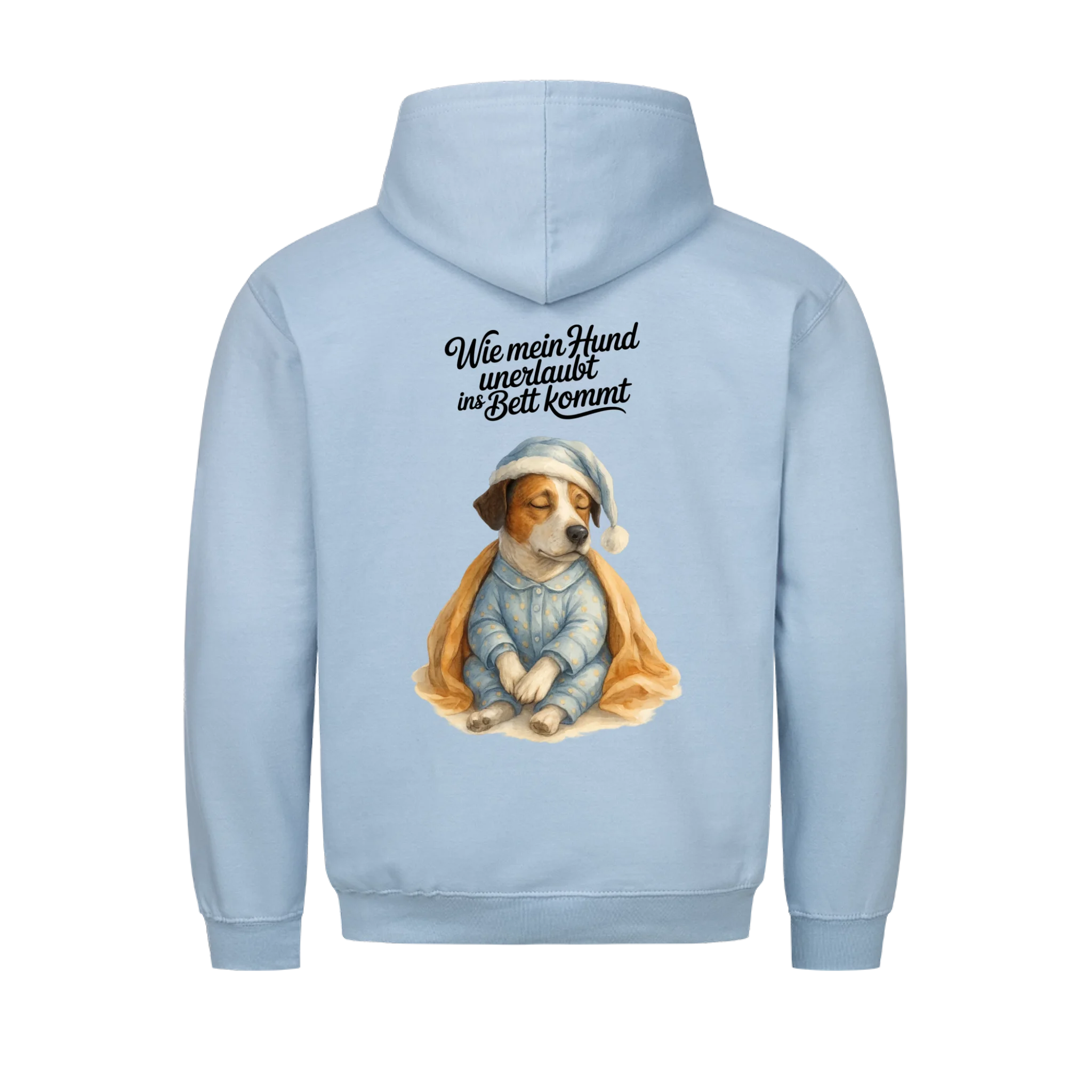 Unerlaubt ins Bett - Shirt personalisierbar
