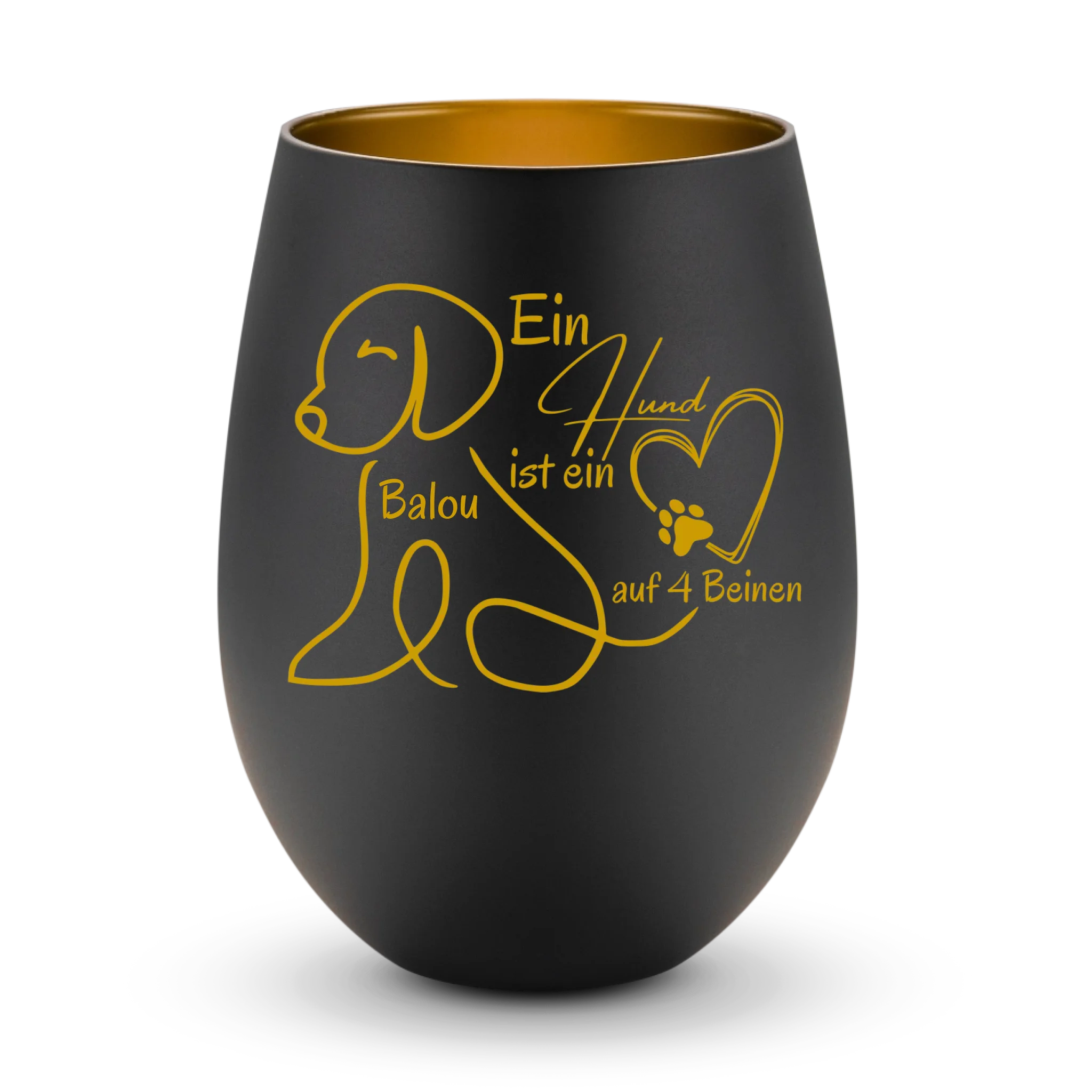 Ein Geschenk - Windlicht personalisierbar