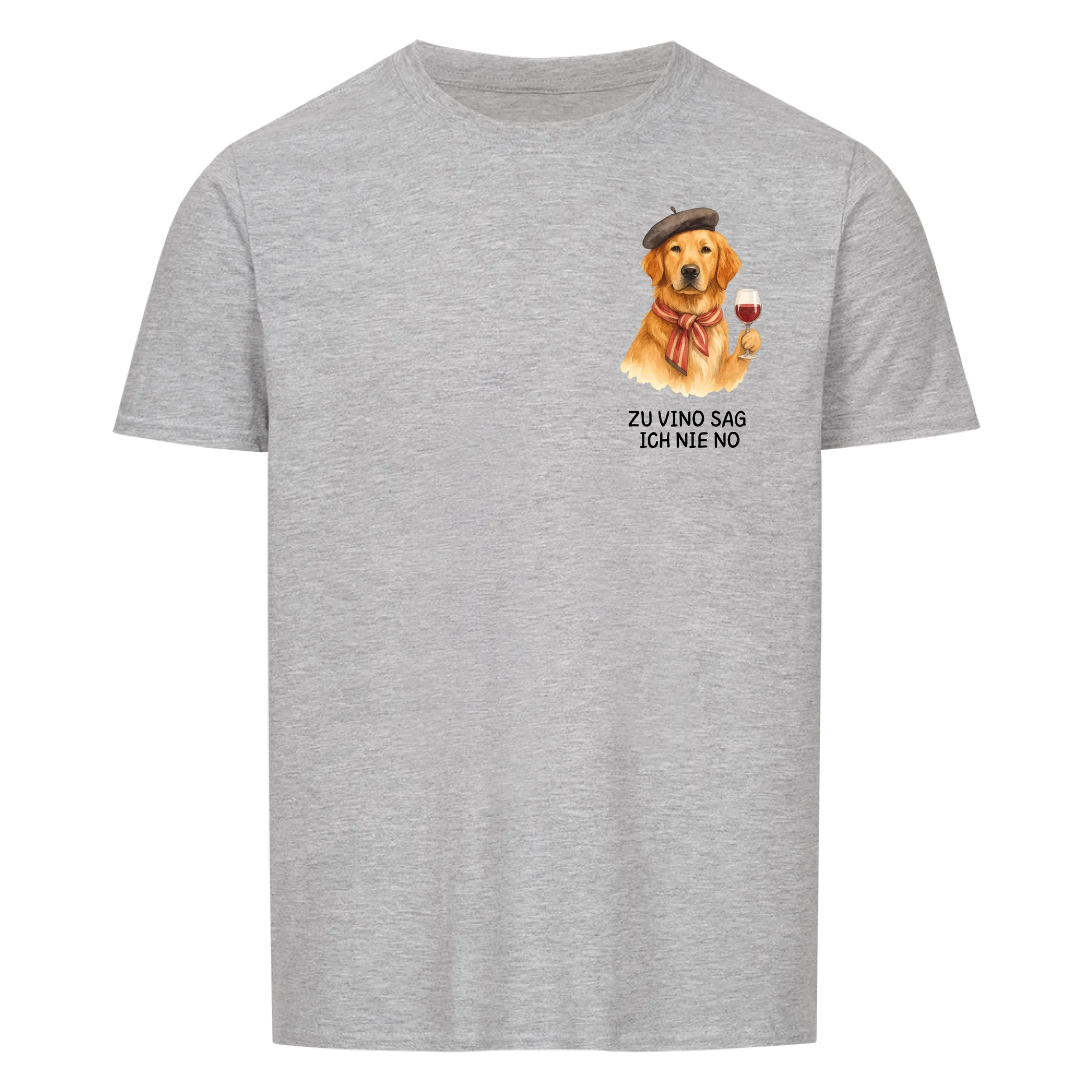 ZU VINO SAG ICH NIE NO - Shirt personalisierbar