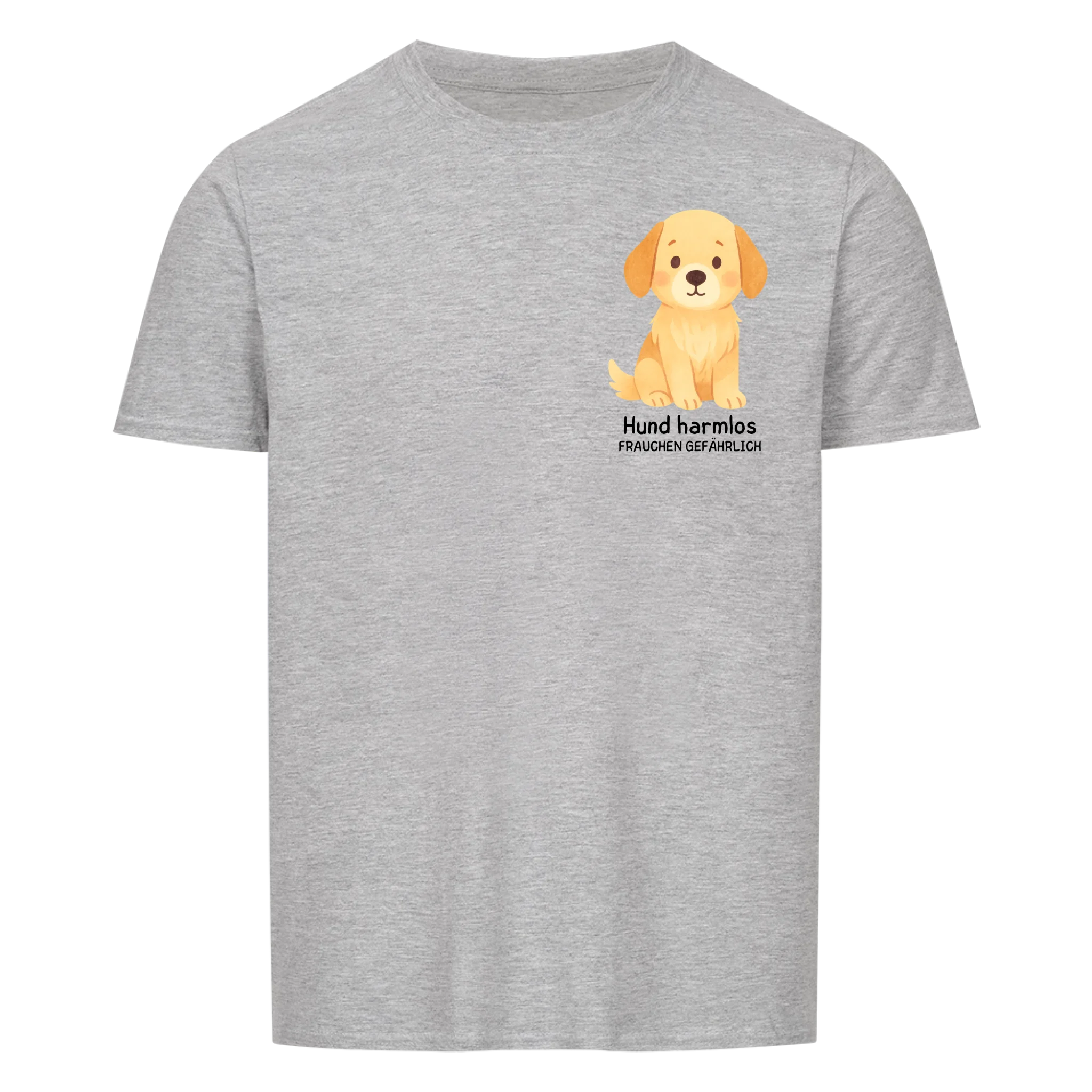 Hund harmlos - Shirt personalisierbar