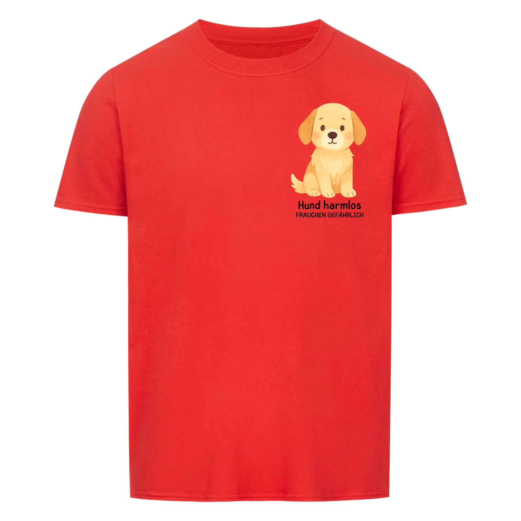Hund harmlos - Shirt personalisierbar