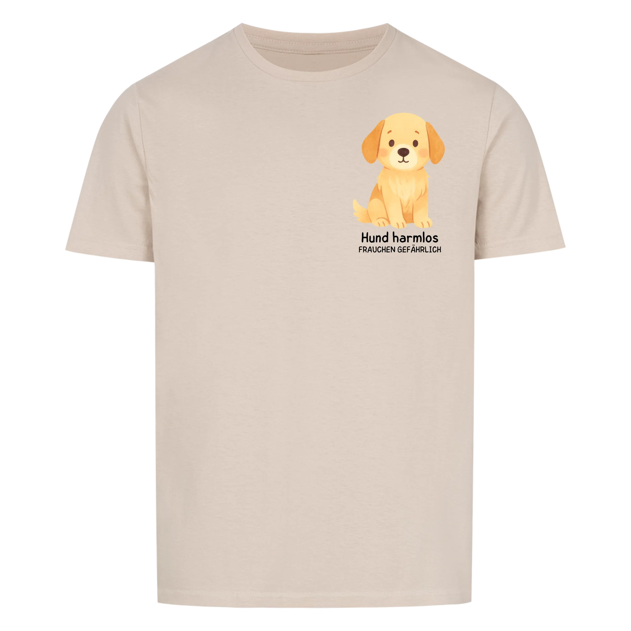 Hund harmlos - Shirt personalisierbar