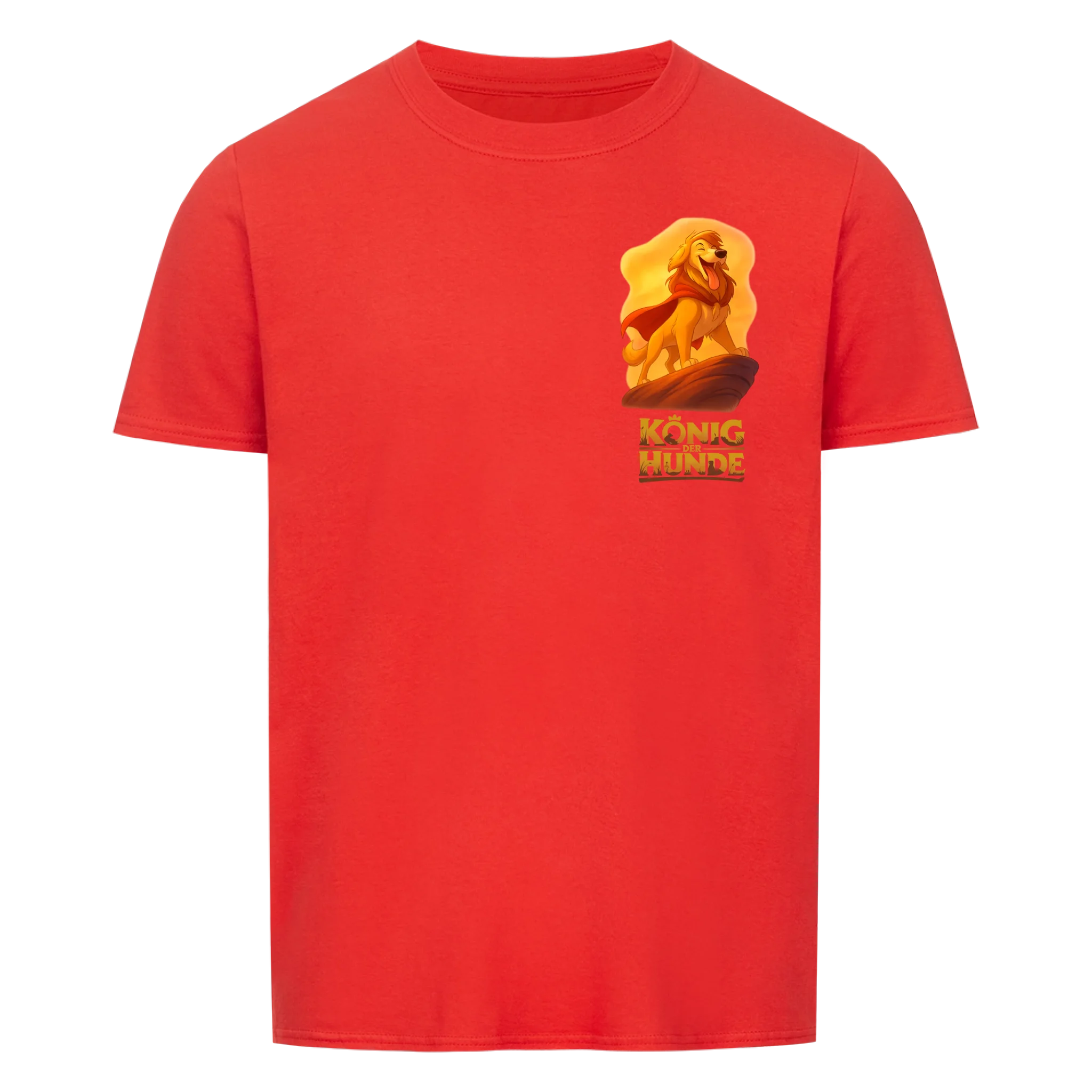 König der Hunde - Shirt personalisierbar