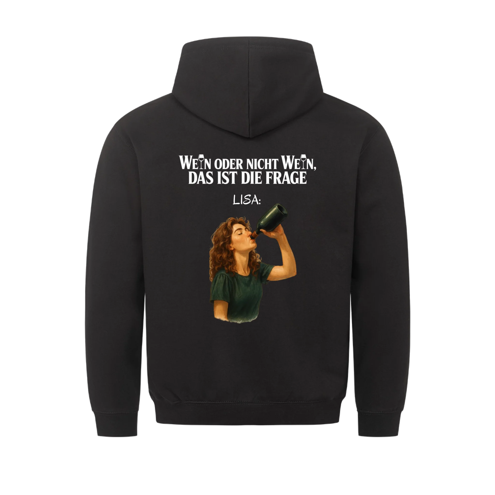 Wein oder nicht Wein - Shirt personalisierbar