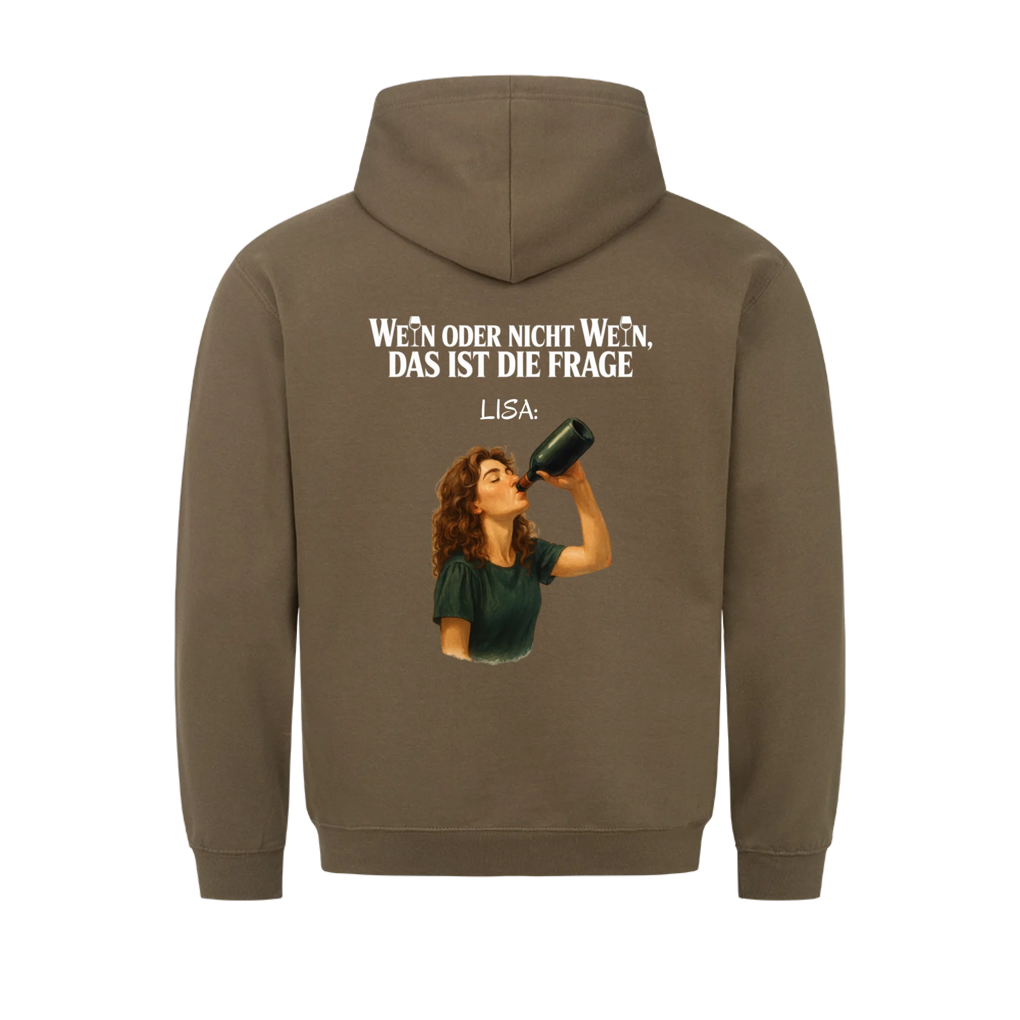Wein oder nicht Wein - Shirt personalisierbar
