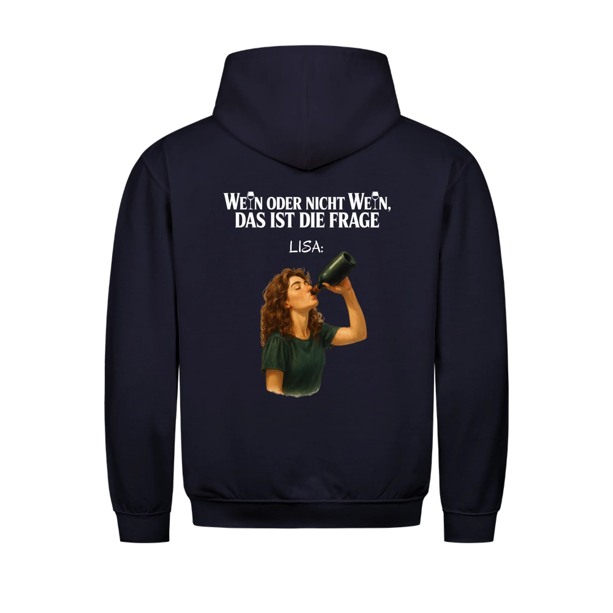 Wein oder nicht Wein - Shirt personalisierbar