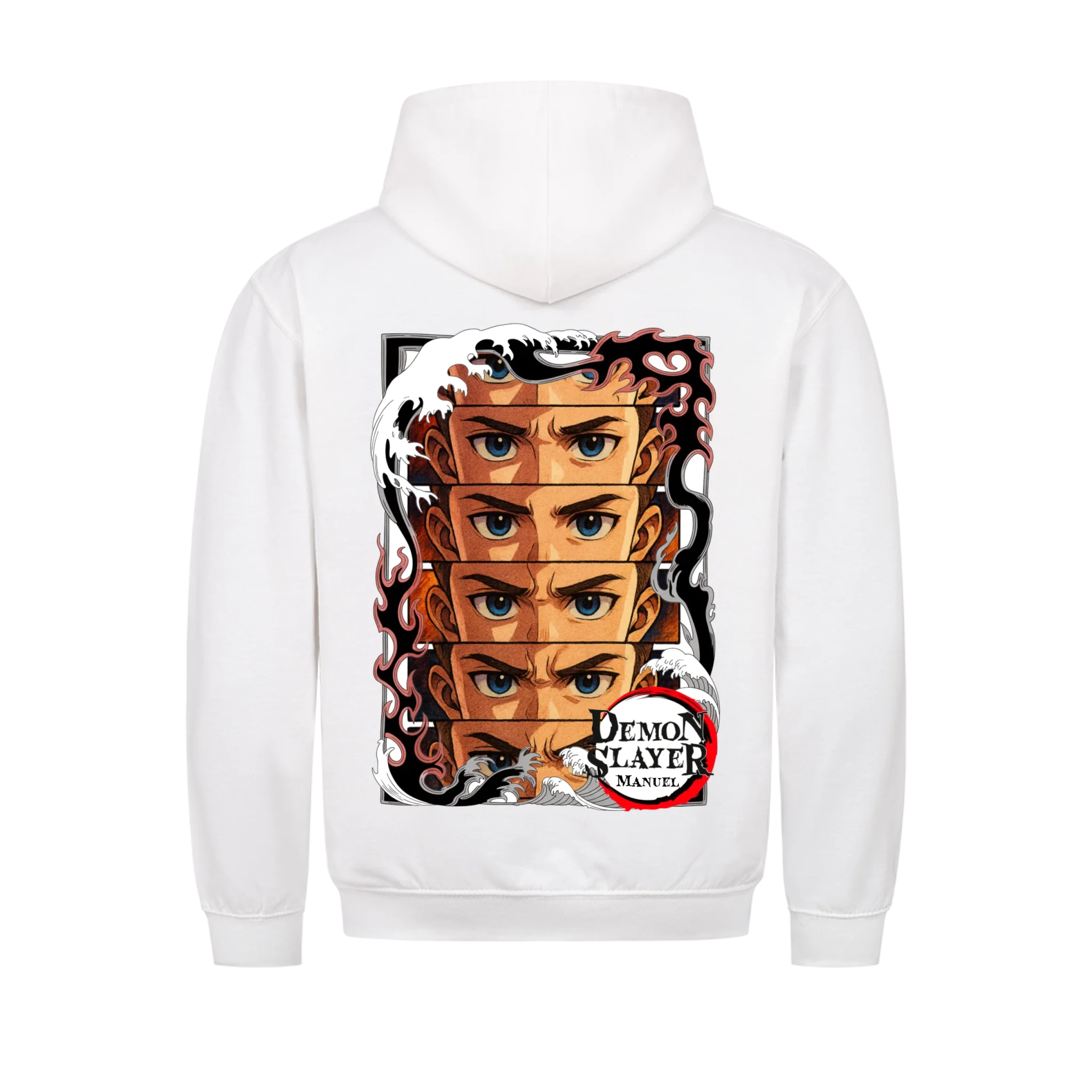 Demon Slayer 1 - Hoodie personalisierbar