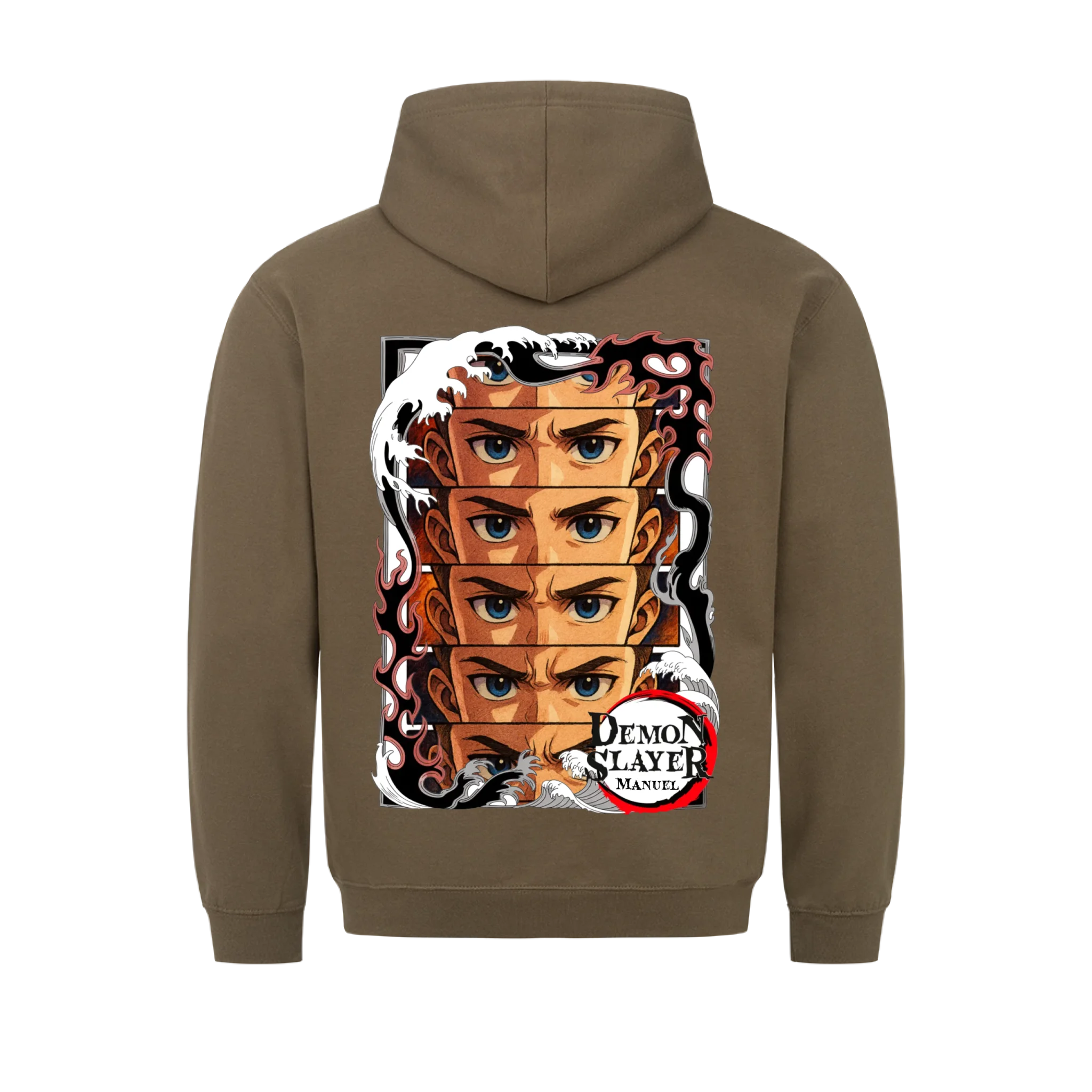 Demon Slayer 1 - Hoodie personalisierbar