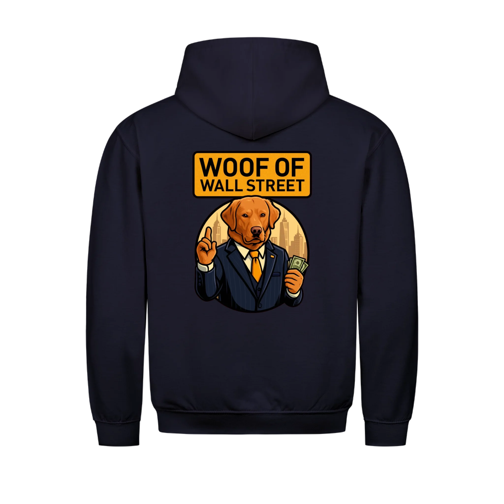 Woof of Wall Street (upload) - custom made