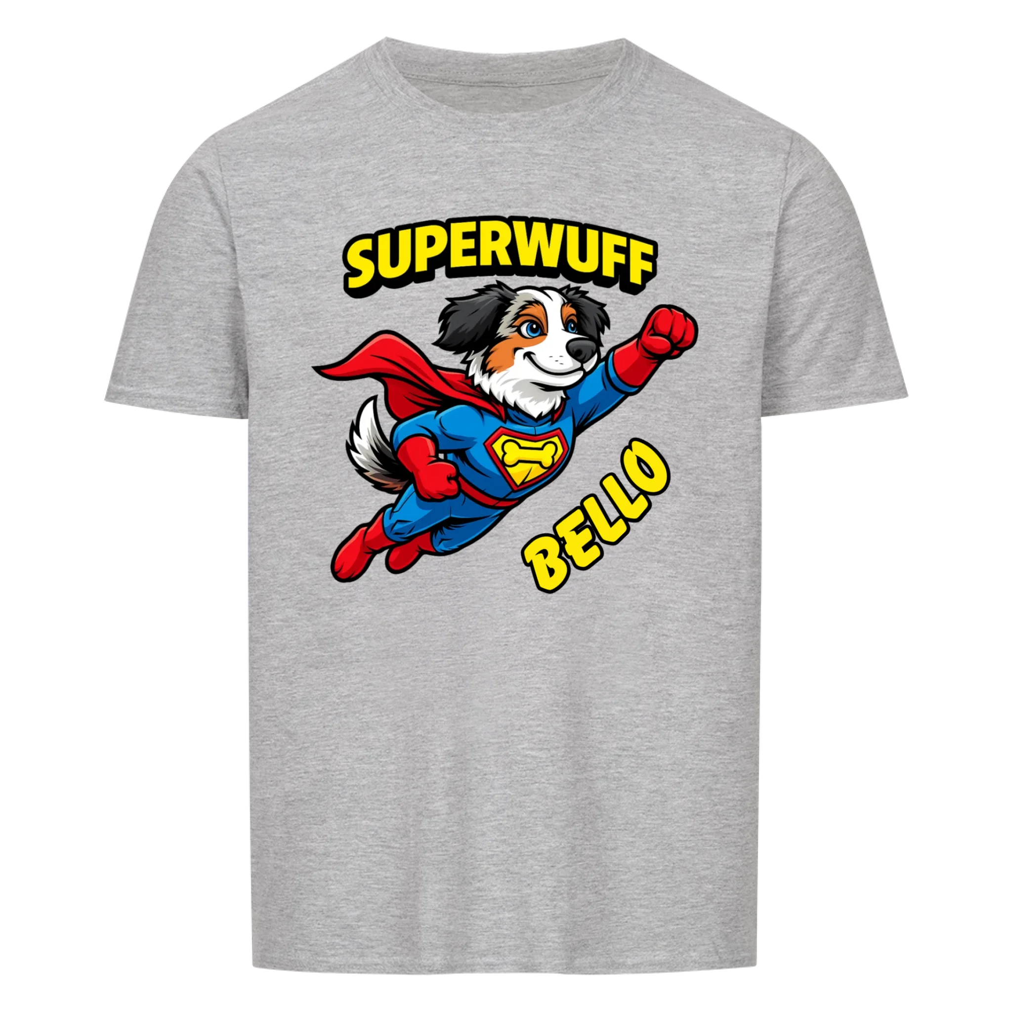 Superwuff (personalisierbar) - Hund als Superheld