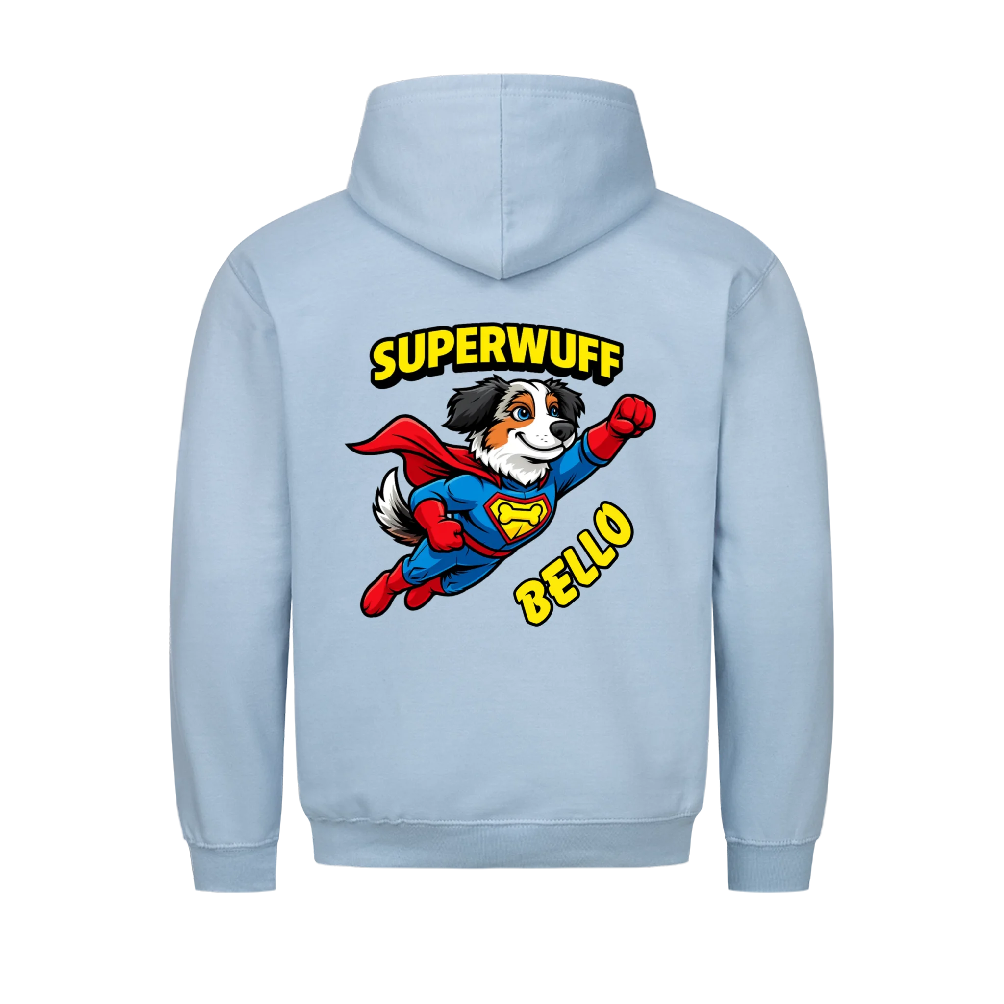 Superwuff (personalisierbar) - Hund als Superheld
