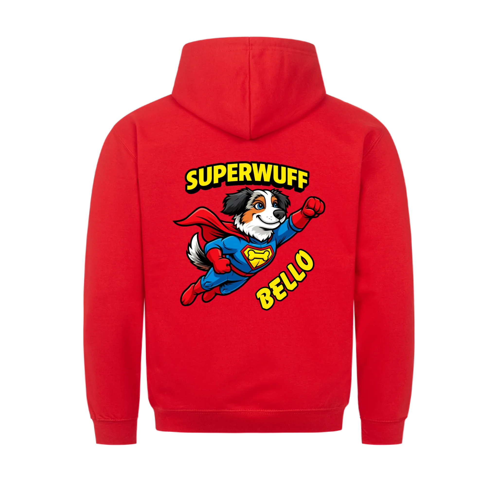 Superwuff (personalisierbar) - Hund als Superheld