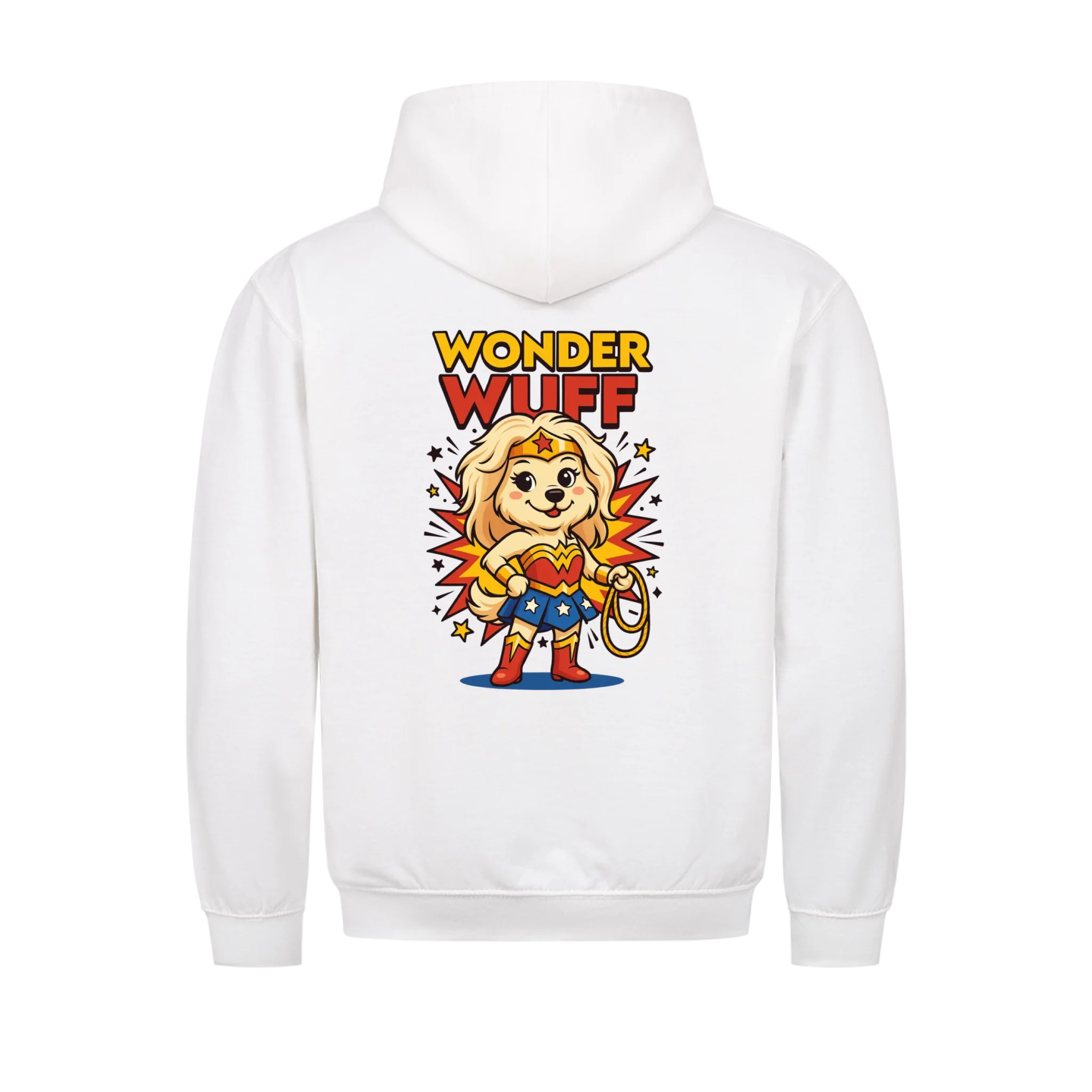 Wonder Woof (customizable) - dog as Wonder Woman