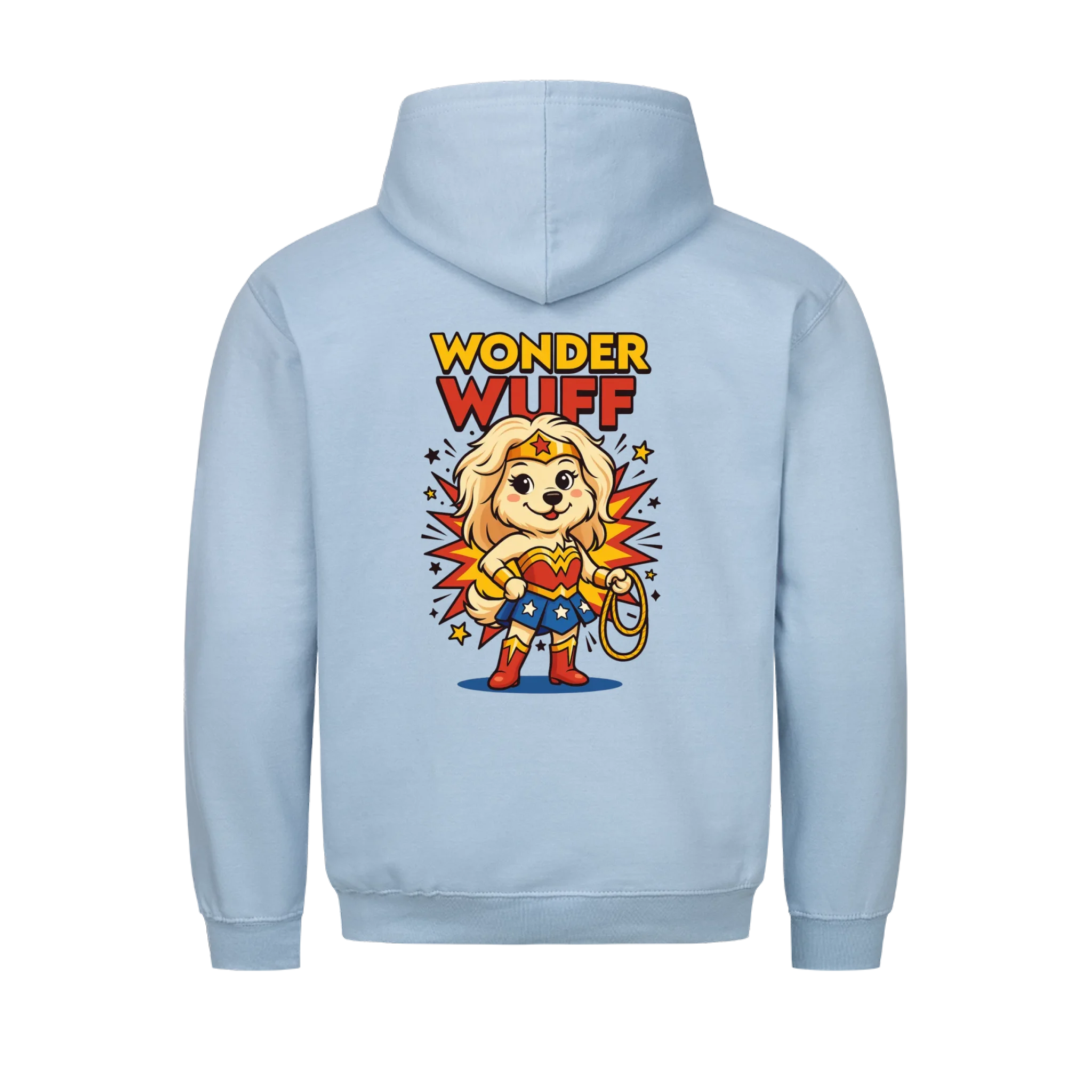 Wonder Woof (customizable) - dog as Wonder Woman