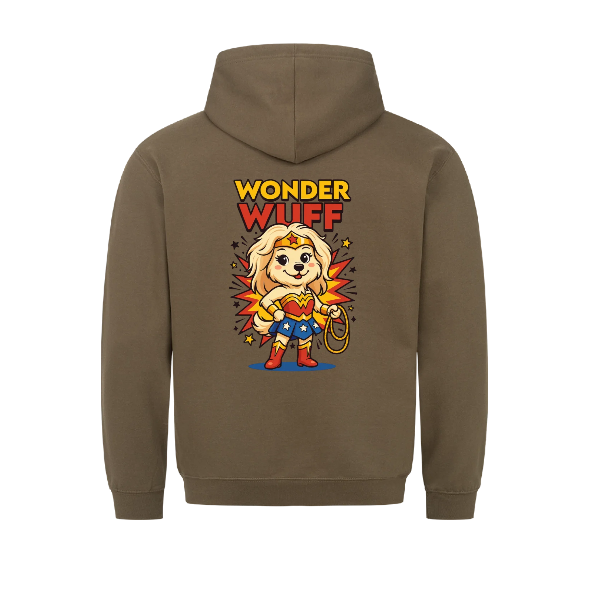 Wonder Woof (customizable) - dog as Wonder Woman