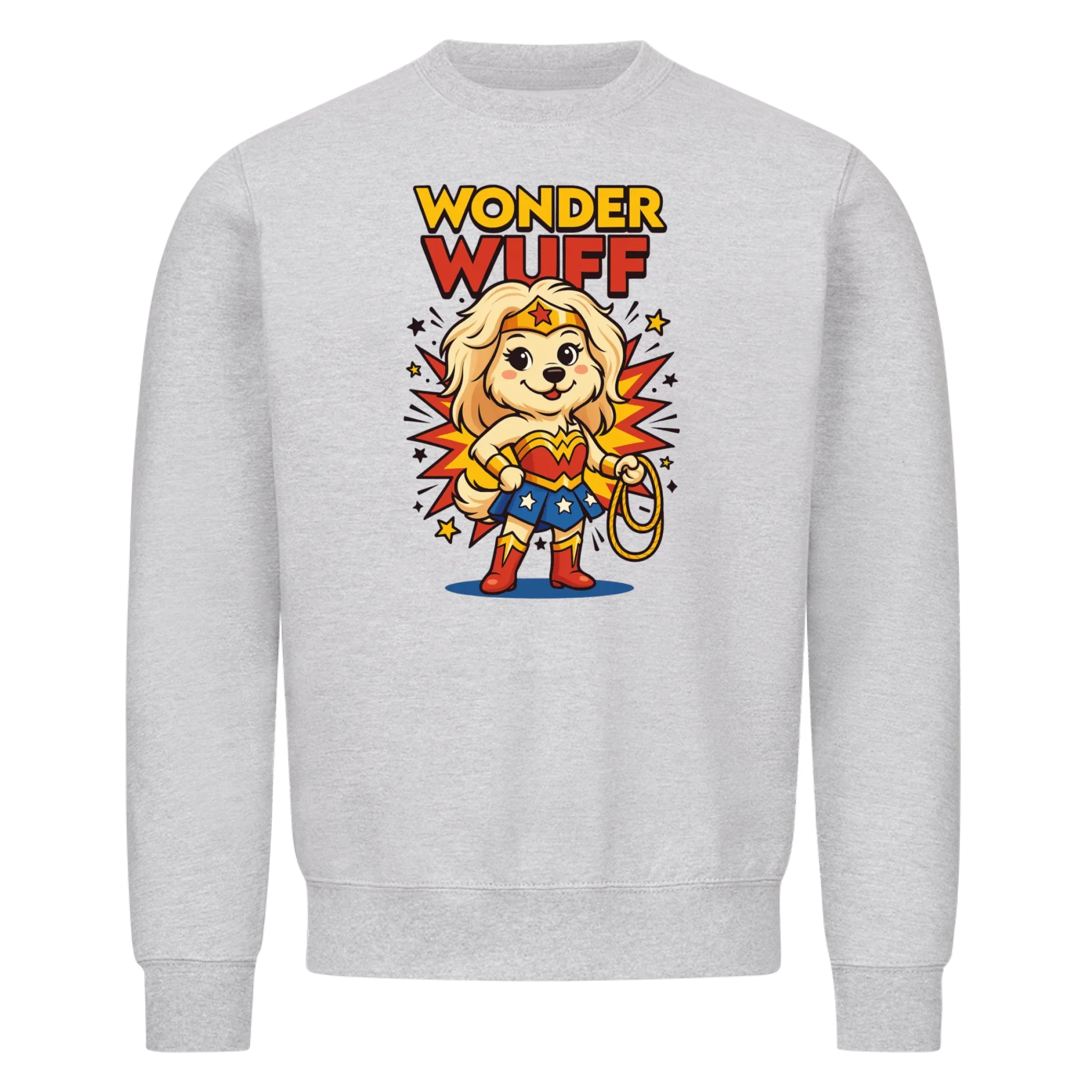 Wonder Woof (customizable) - dog as Wonder Woman