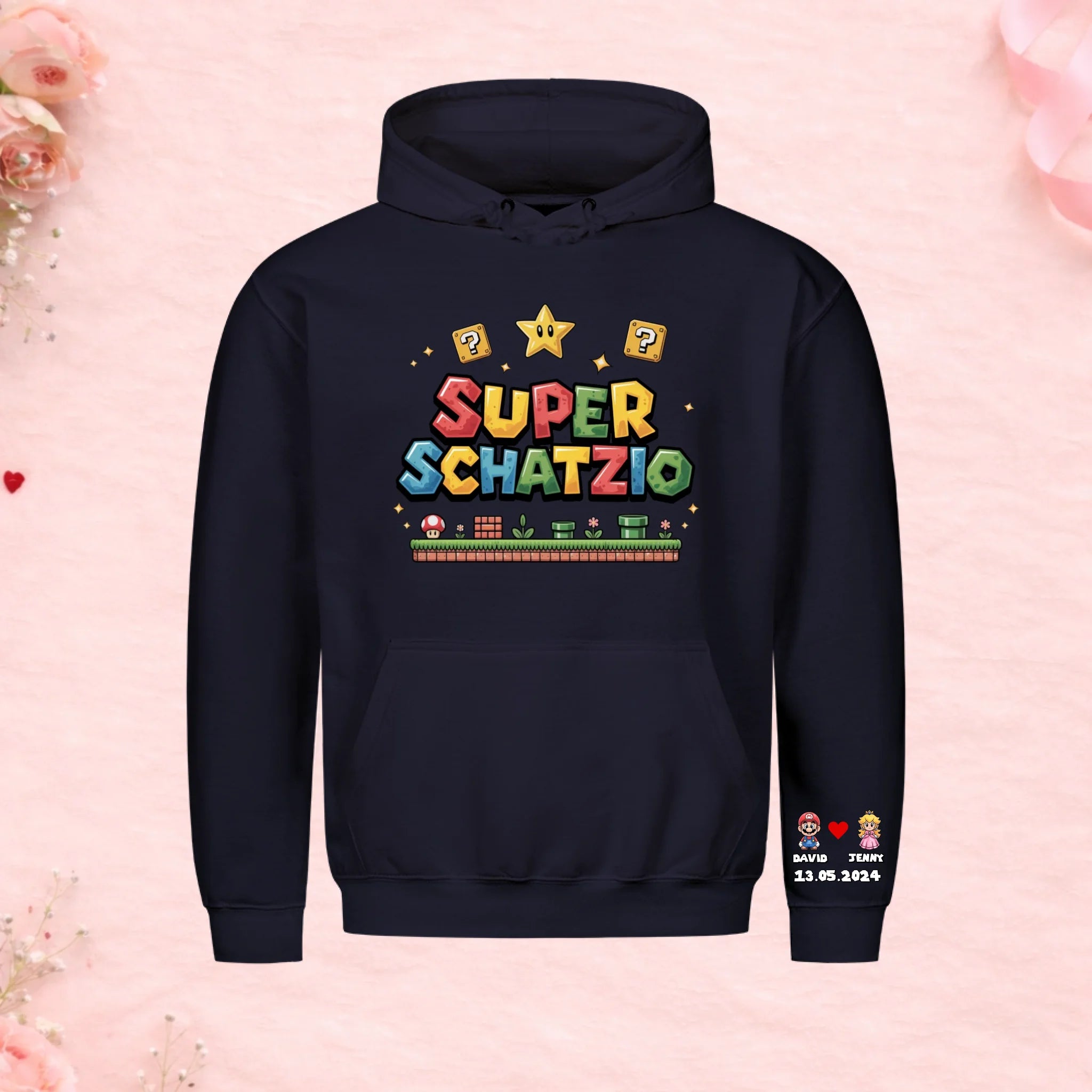 Super Schatzio - Premium Hoodie (personalisierbar)