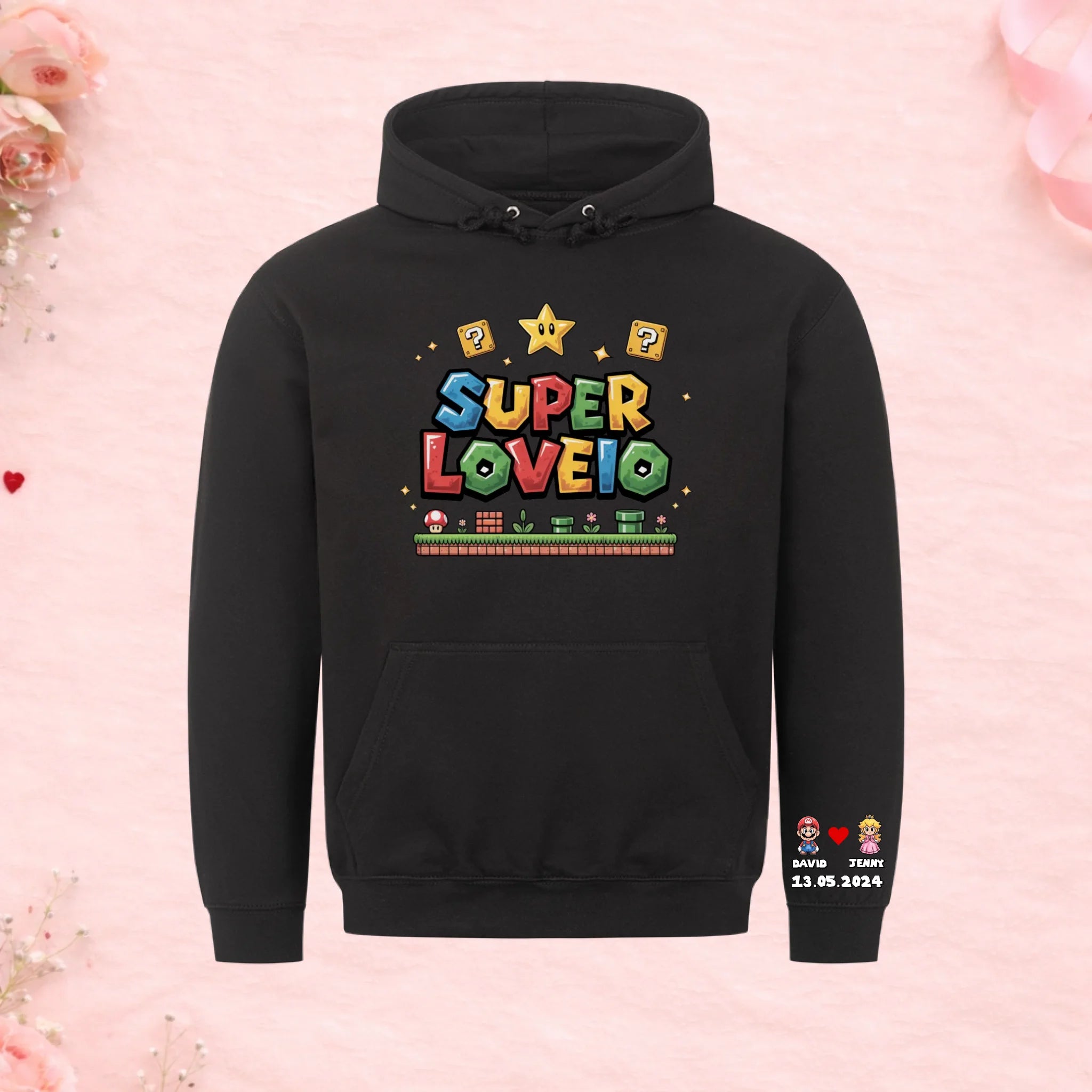 Super Loveio - Premium Hoodie (personalisierbar)