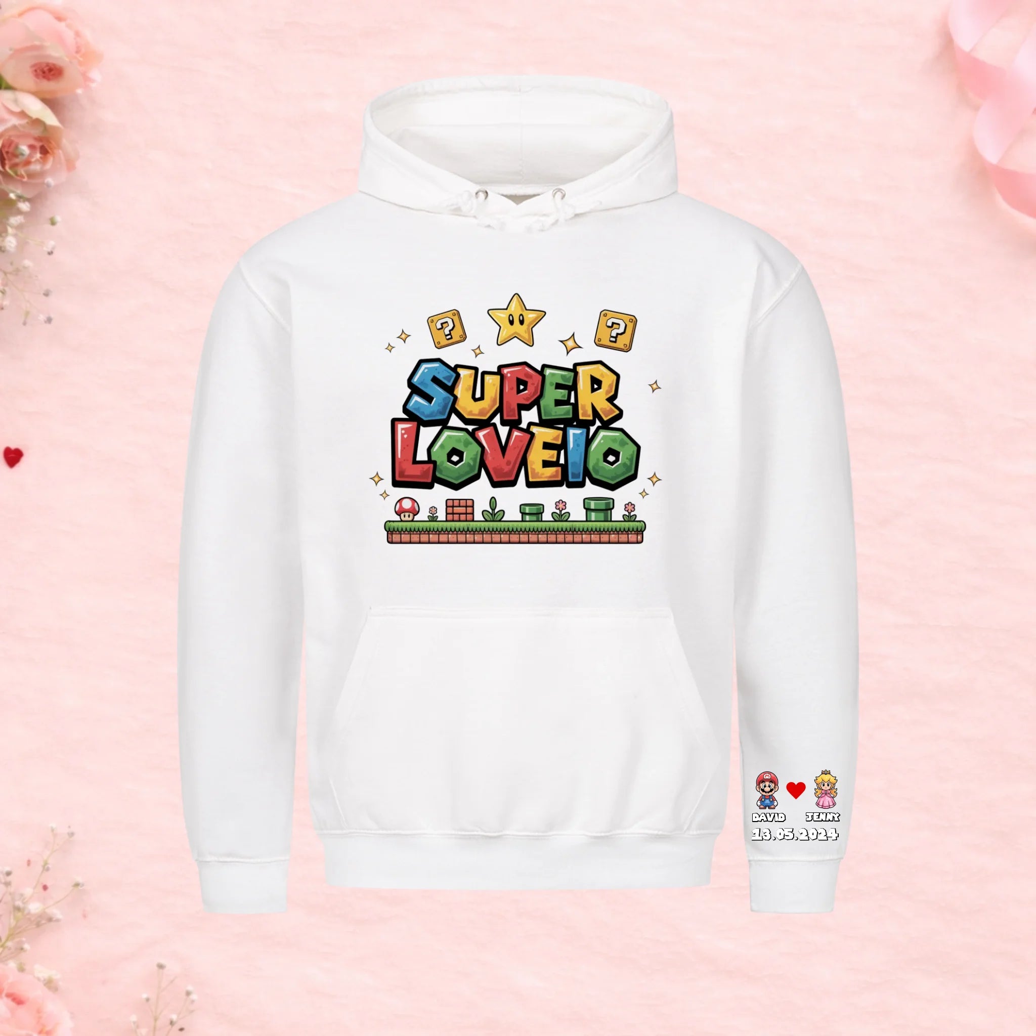 Super Loveio - Premium Hoodie (personalisierbar)