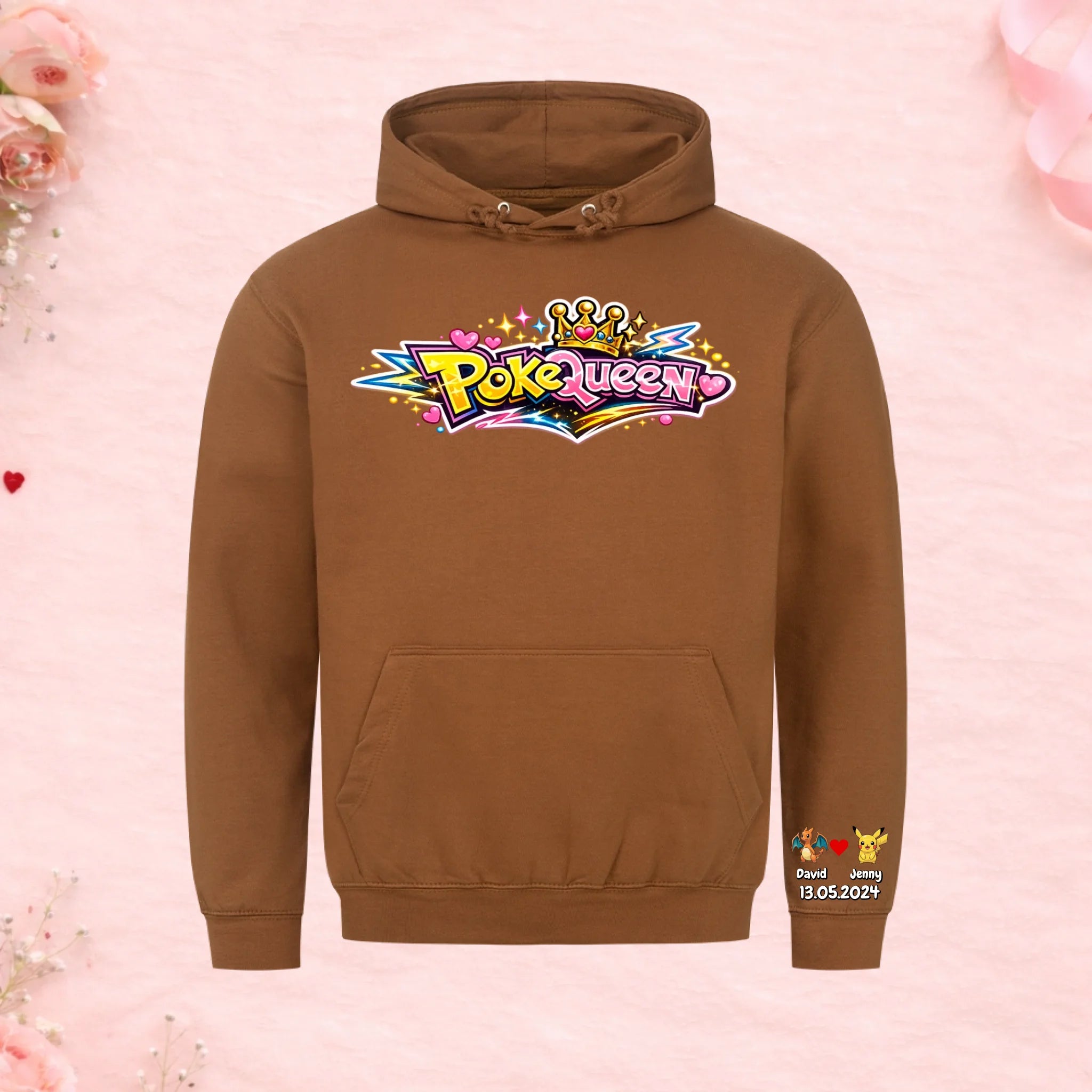 Poke Queen - Premium Hoodie (personalisierbar)