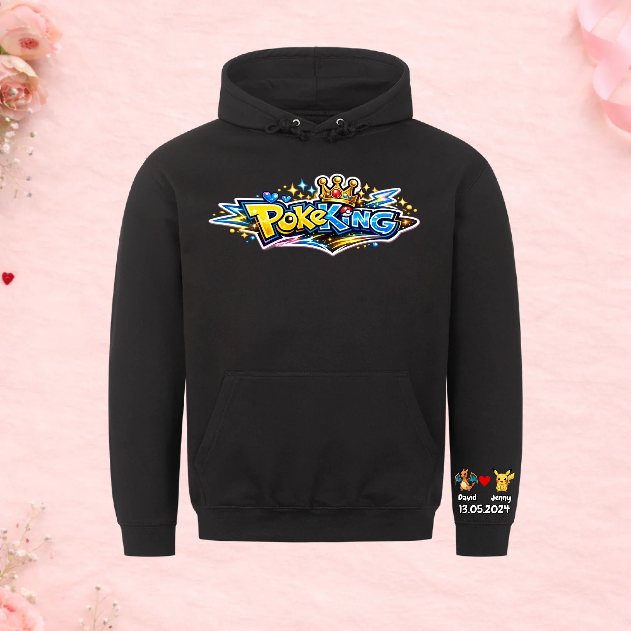 Poke King - Premium Hoodie (personalisierbar)