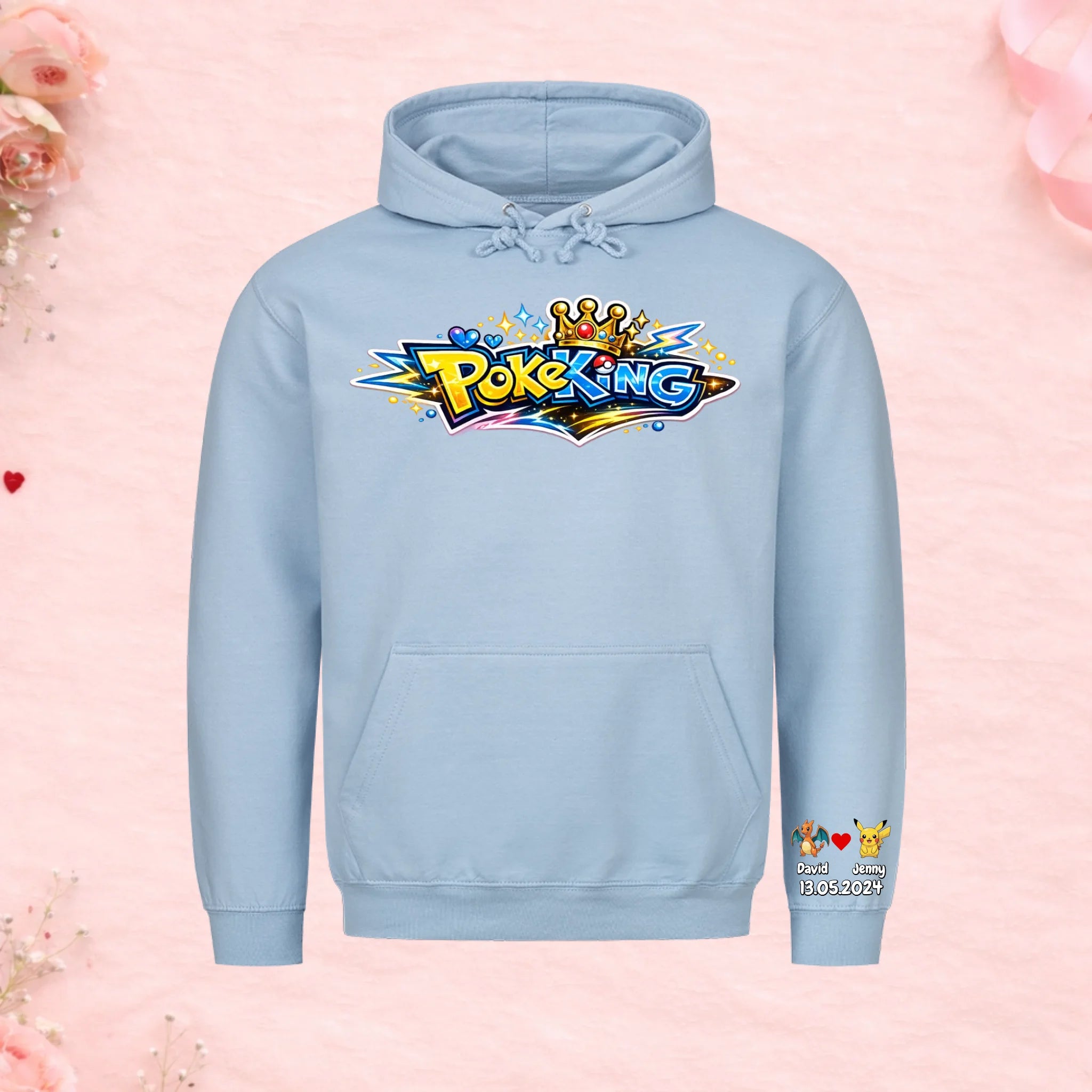 Poke King - Premium Hoodie (personalisierbar)