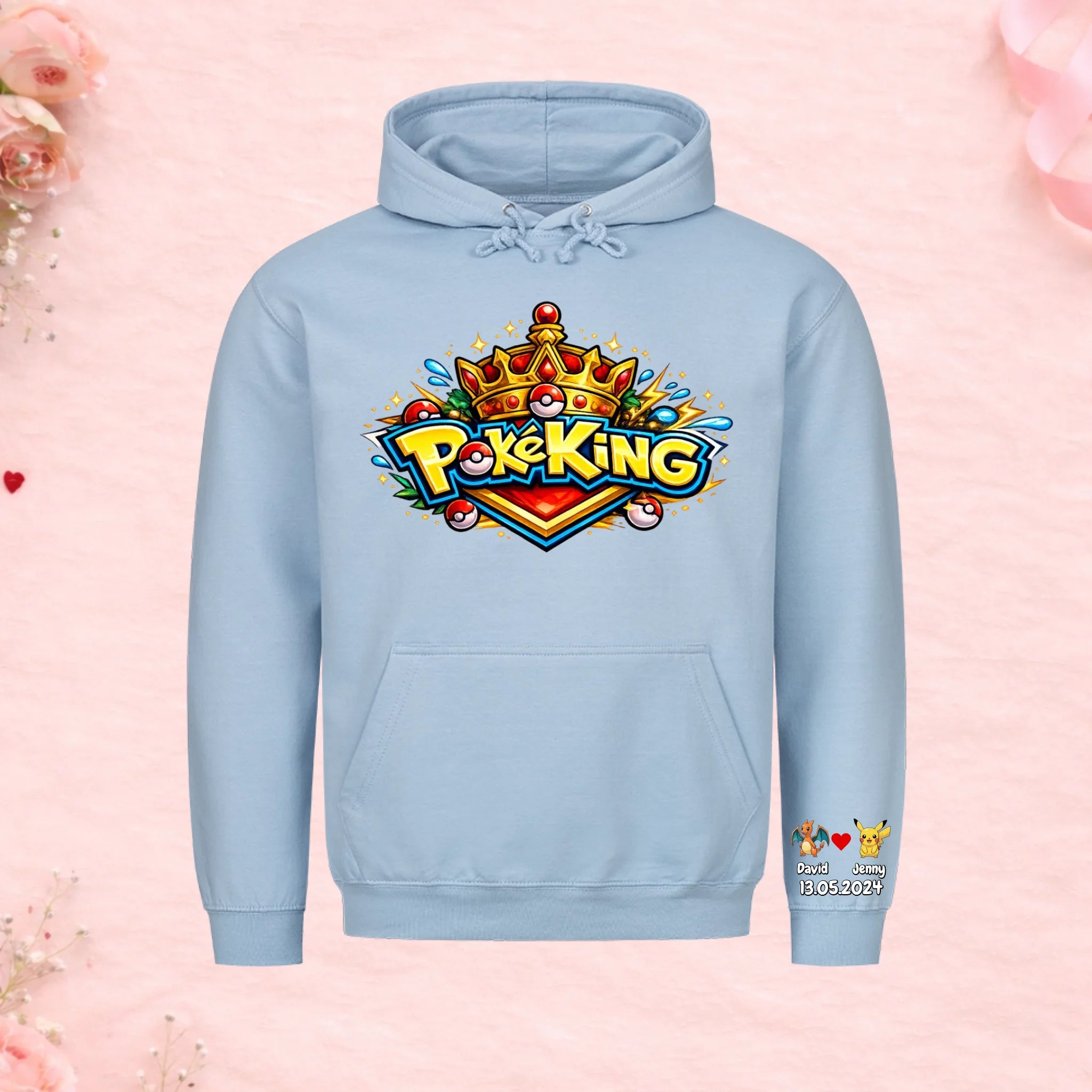 PokeKing - Premium Hoodie (personalisierbar)