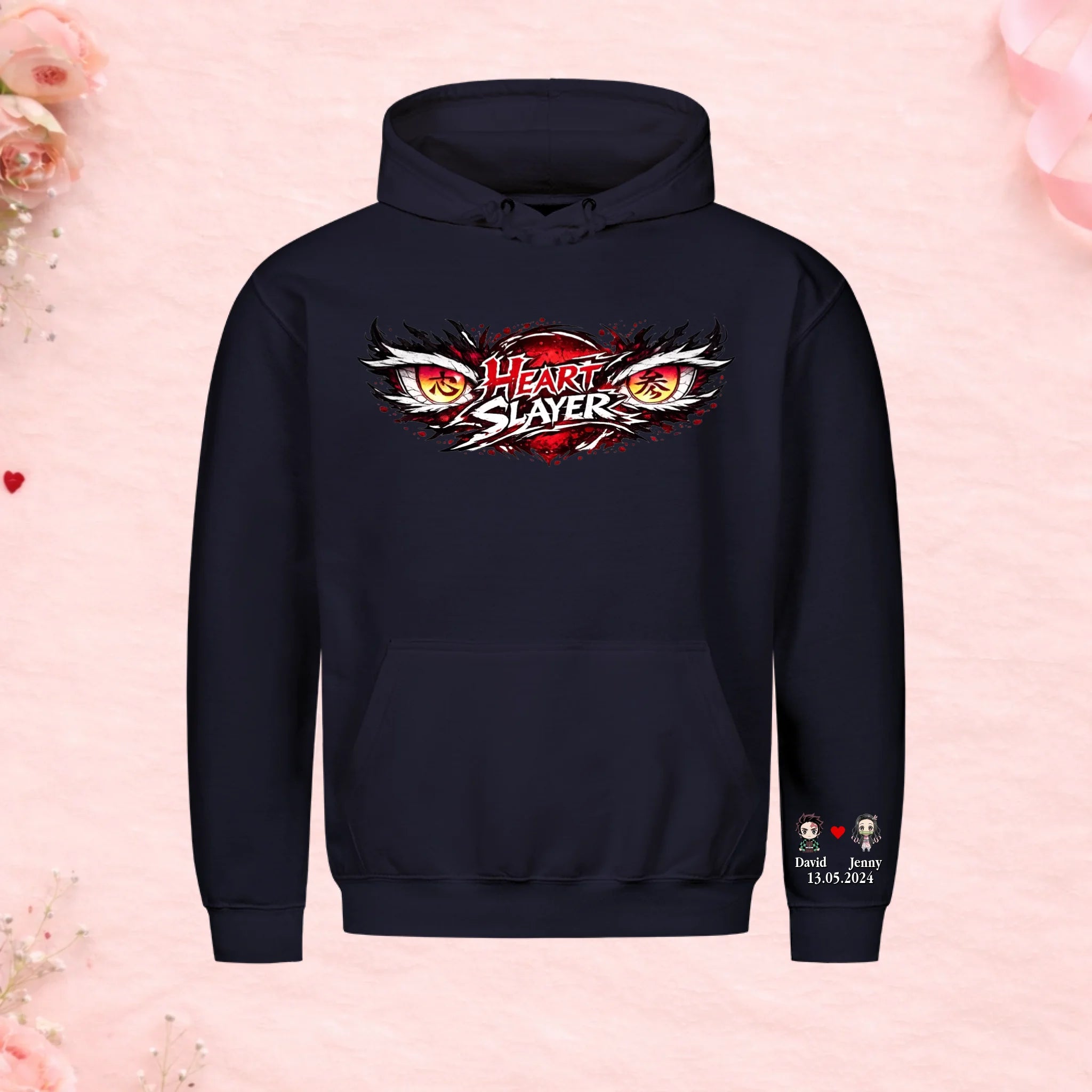 Heart Slayer - Premium Hoodie (personalisierbar)