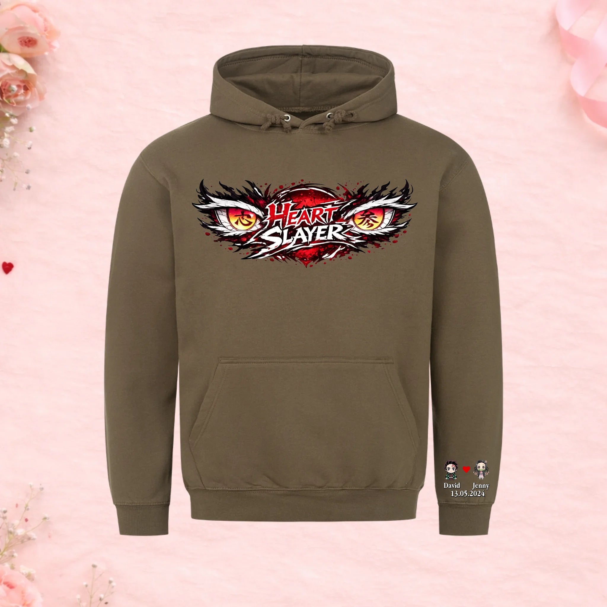 Heart Slayer - Premium Hoodie (personalisierbar)