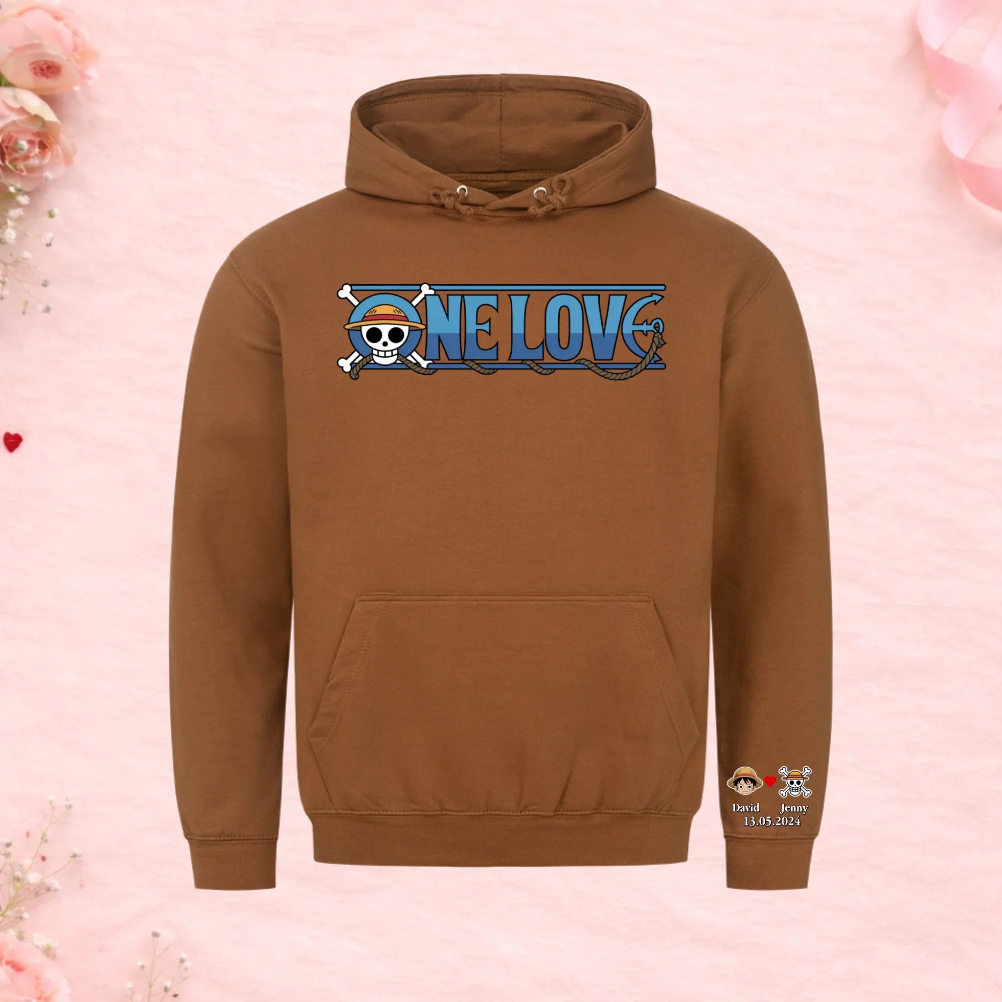One Love - Premium Hoodie (personalisierbar)