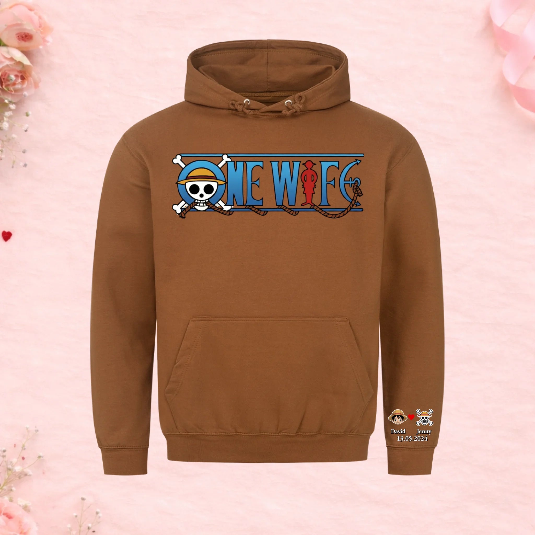 One Wife - Premium Hoodie (personalisierbar)