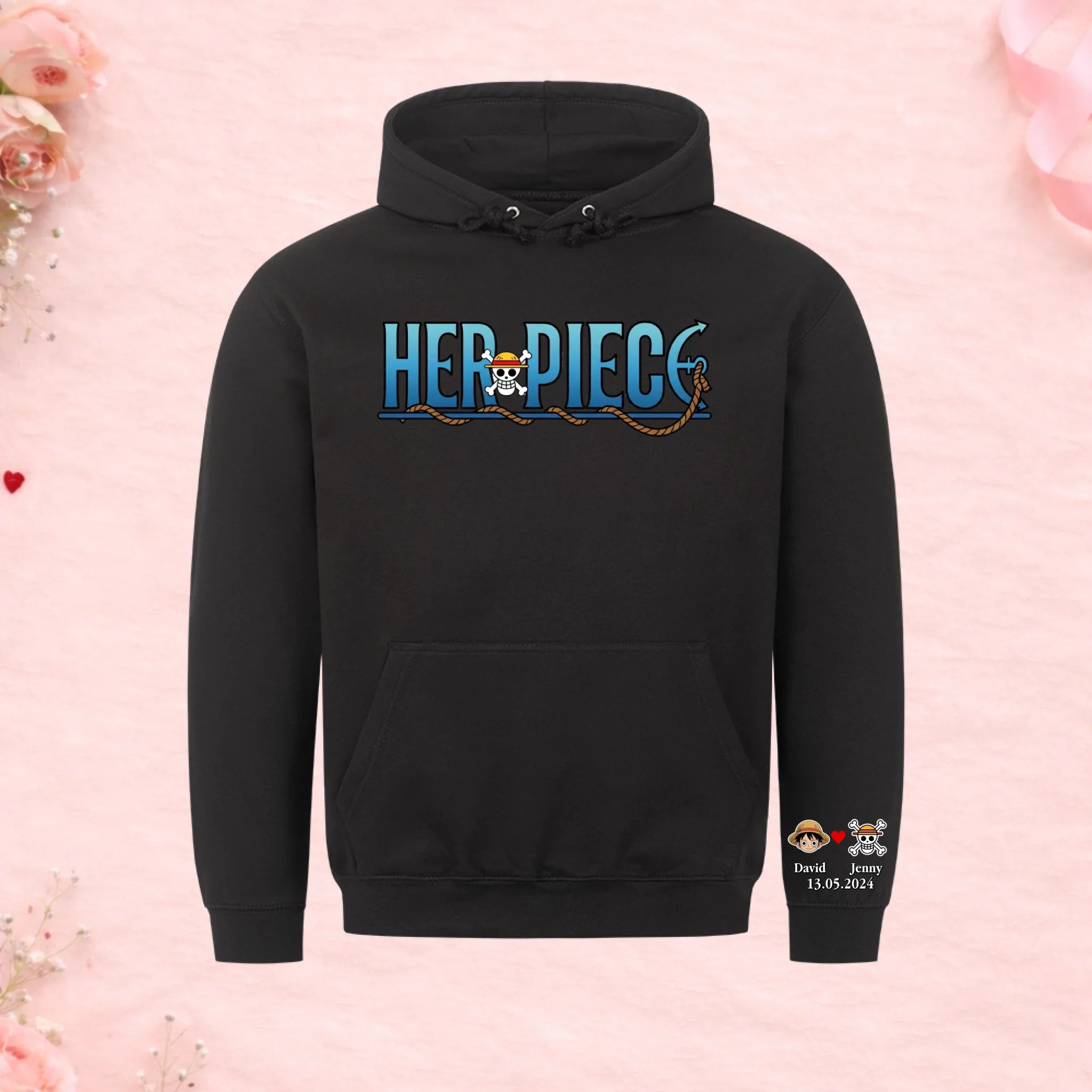 Her Piece - Premium Hoodie (personalisierbar)