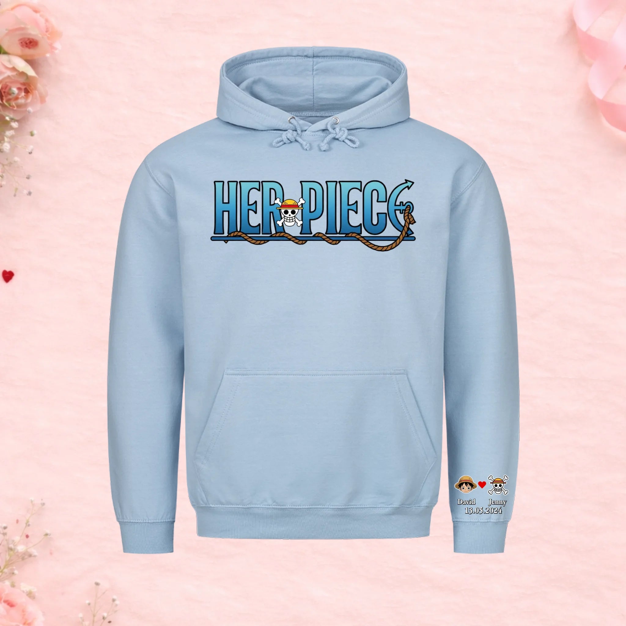 Her Piece - Premium Hoodie (personalisierbar)