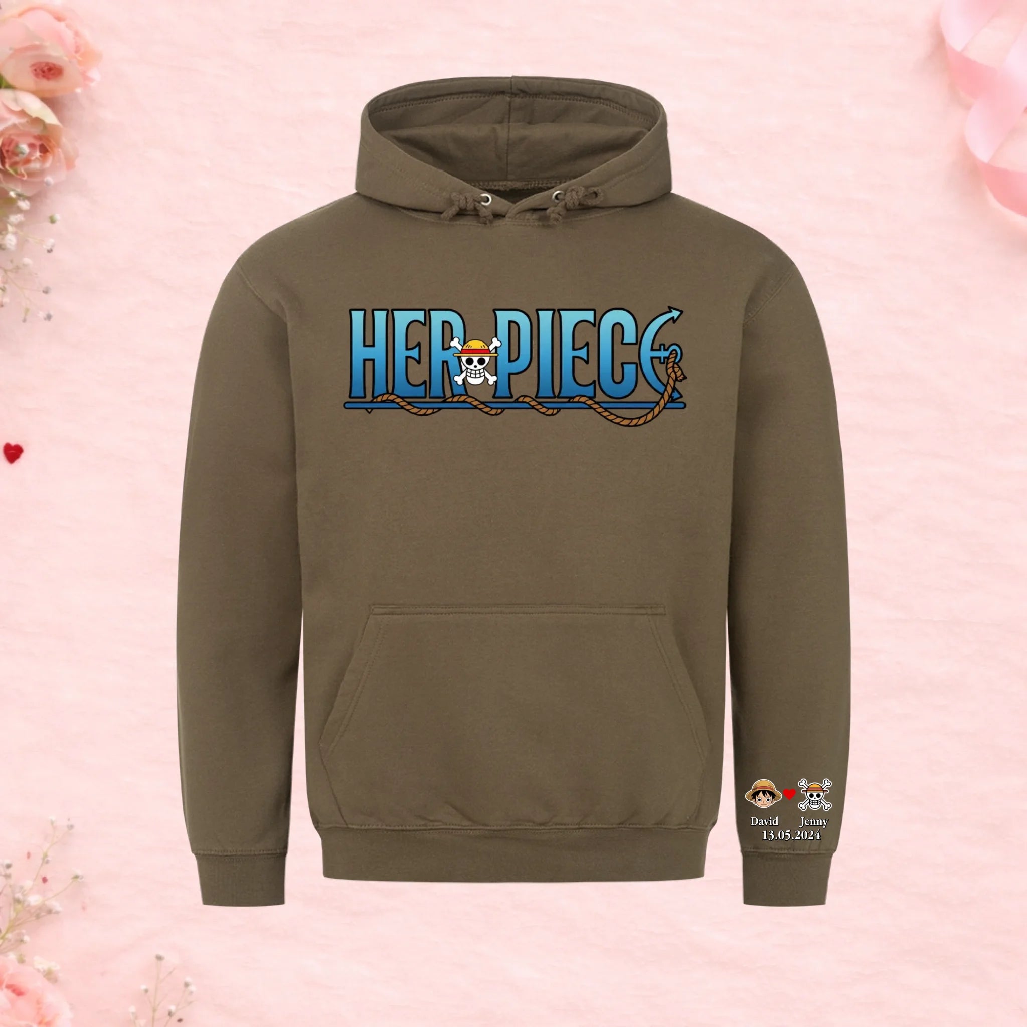 Her Piece - Premium Hoodie (personalisierbar)