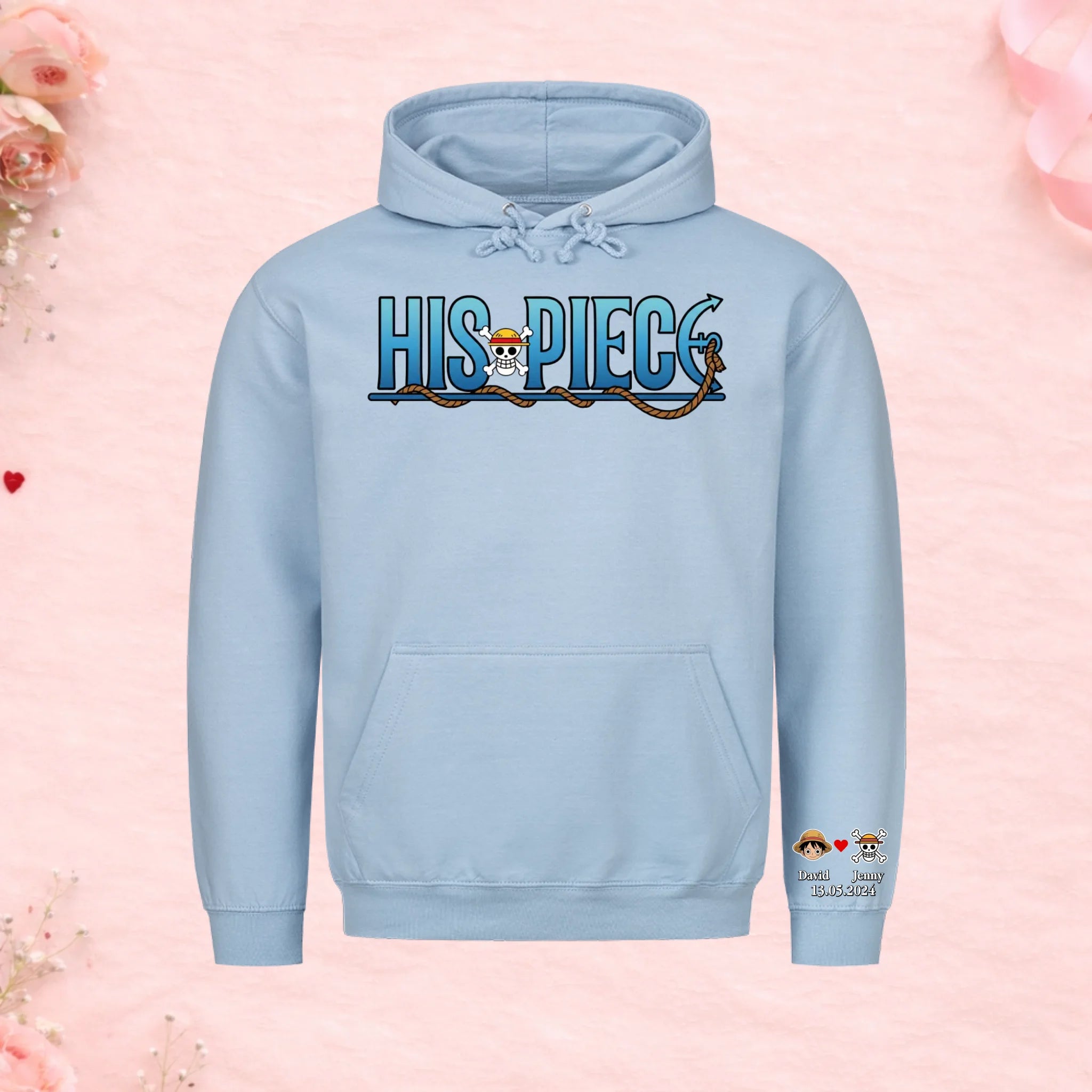 His Piece - Premium Hoodie (personalisierbar)