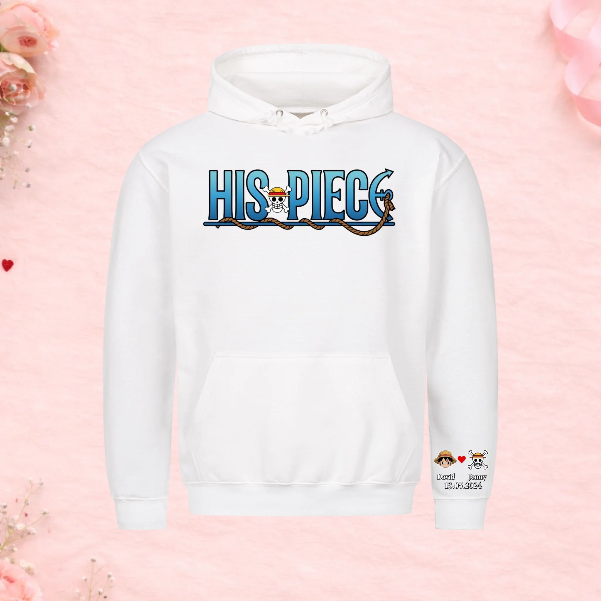 His Piece - Premium Hoodie (personalisierbar)