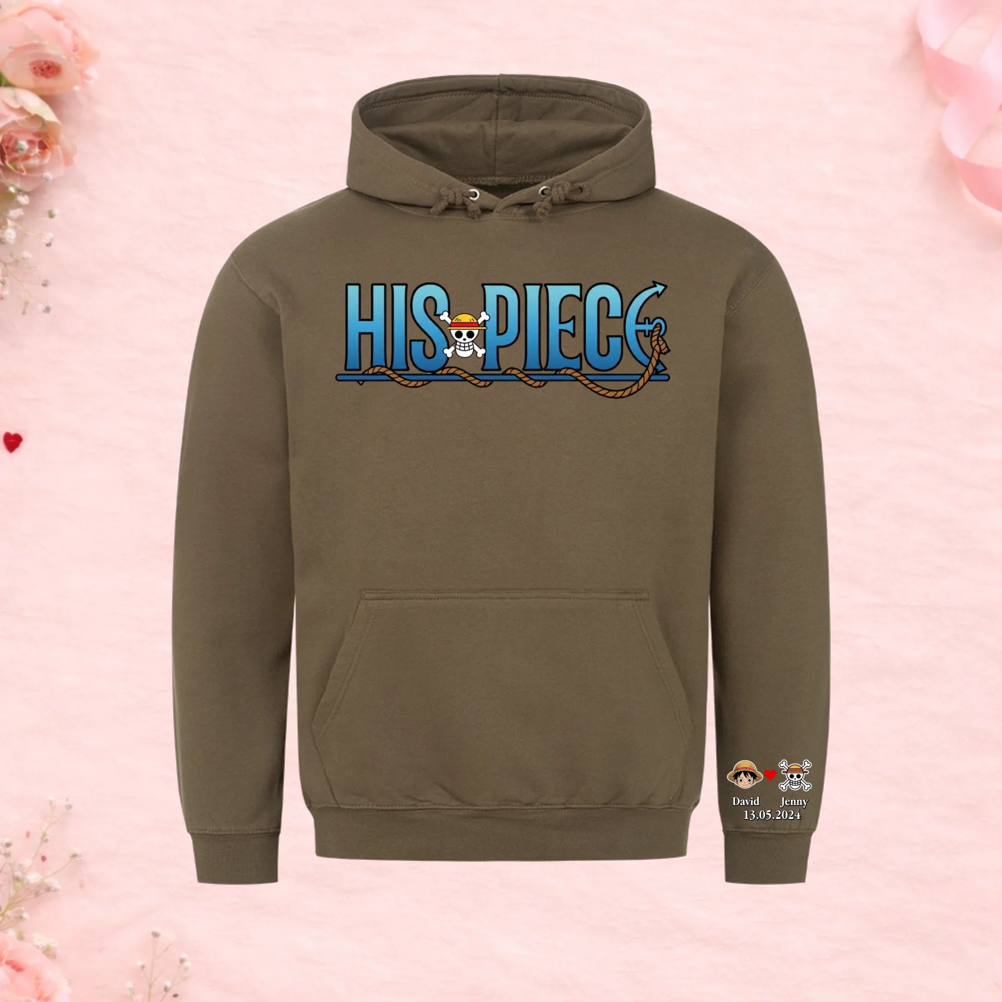 His Piece - Premium Hoodie (personalisierbar)